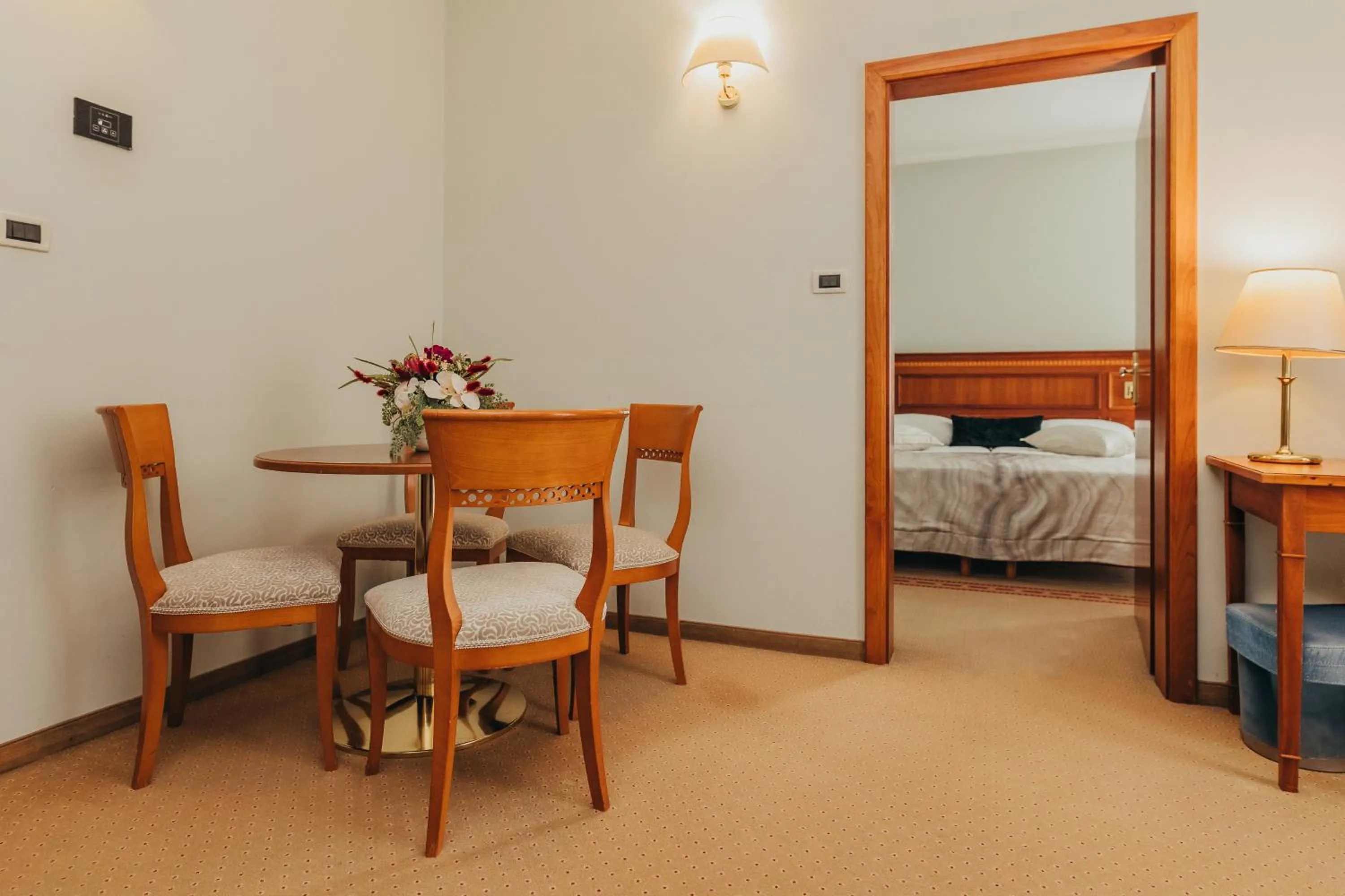 Dining area, Bed in Boutique Hotel Korana Srakovcic