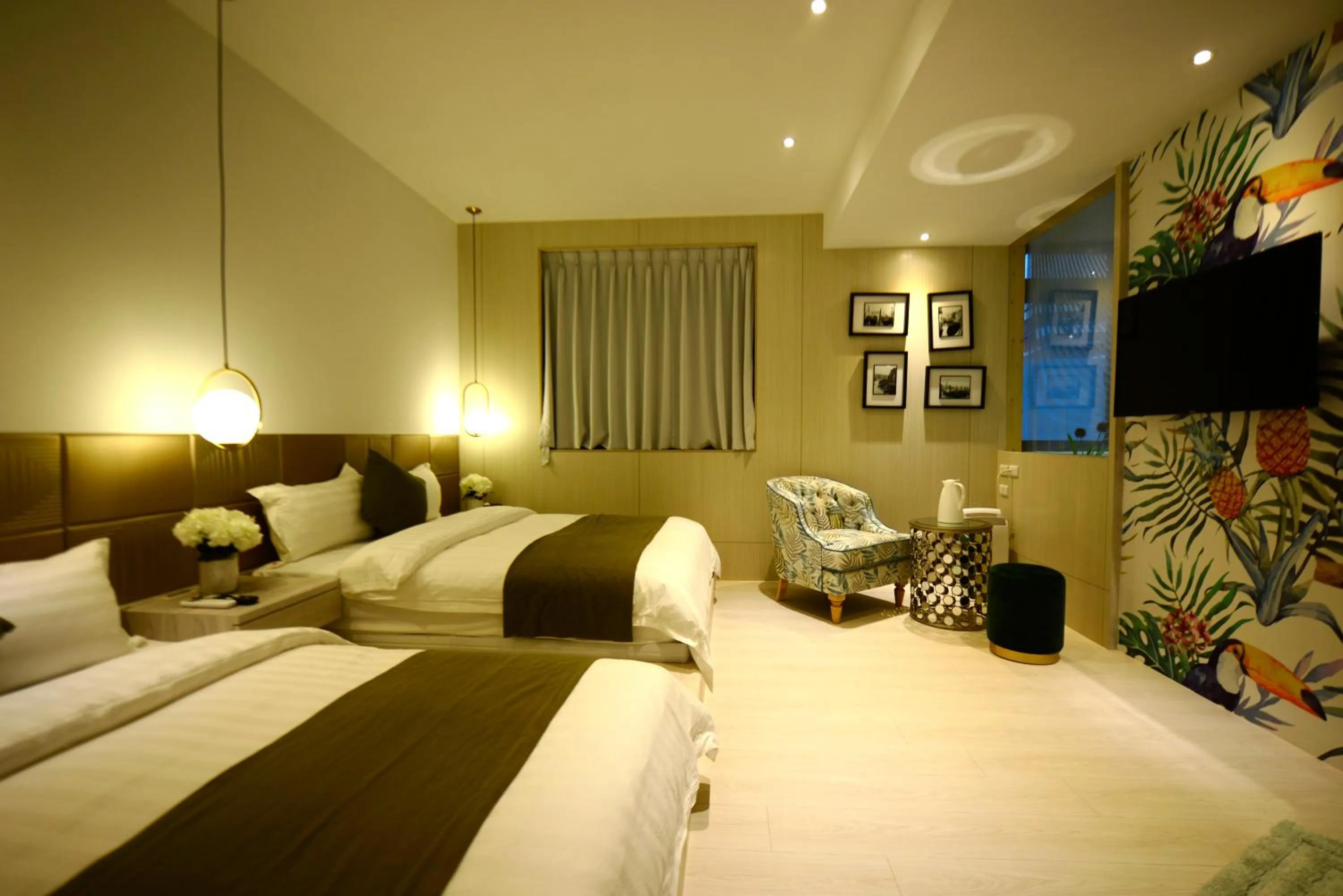 Bed in Happy House B&B