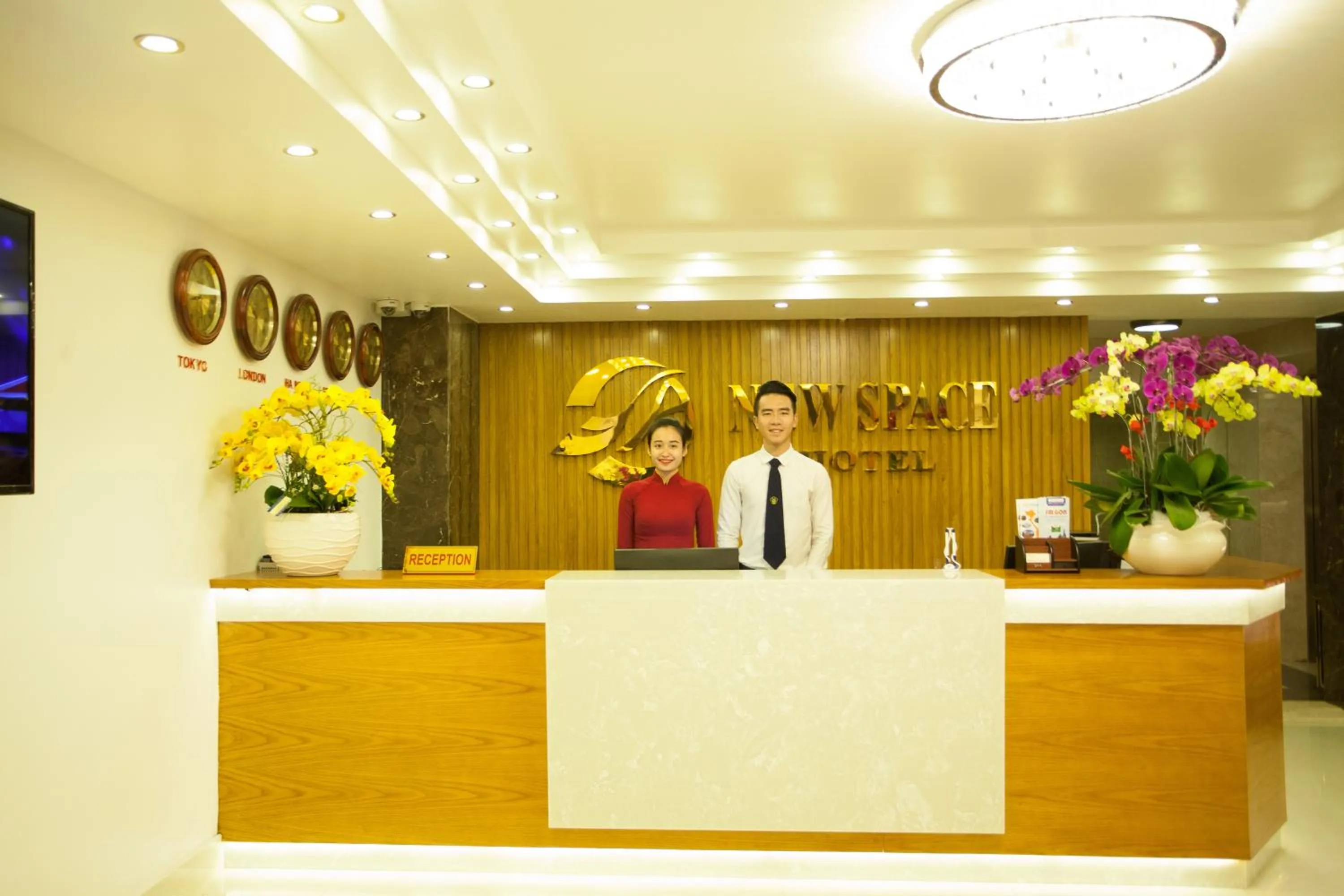Lobby or reception in New Space Hotel Airport