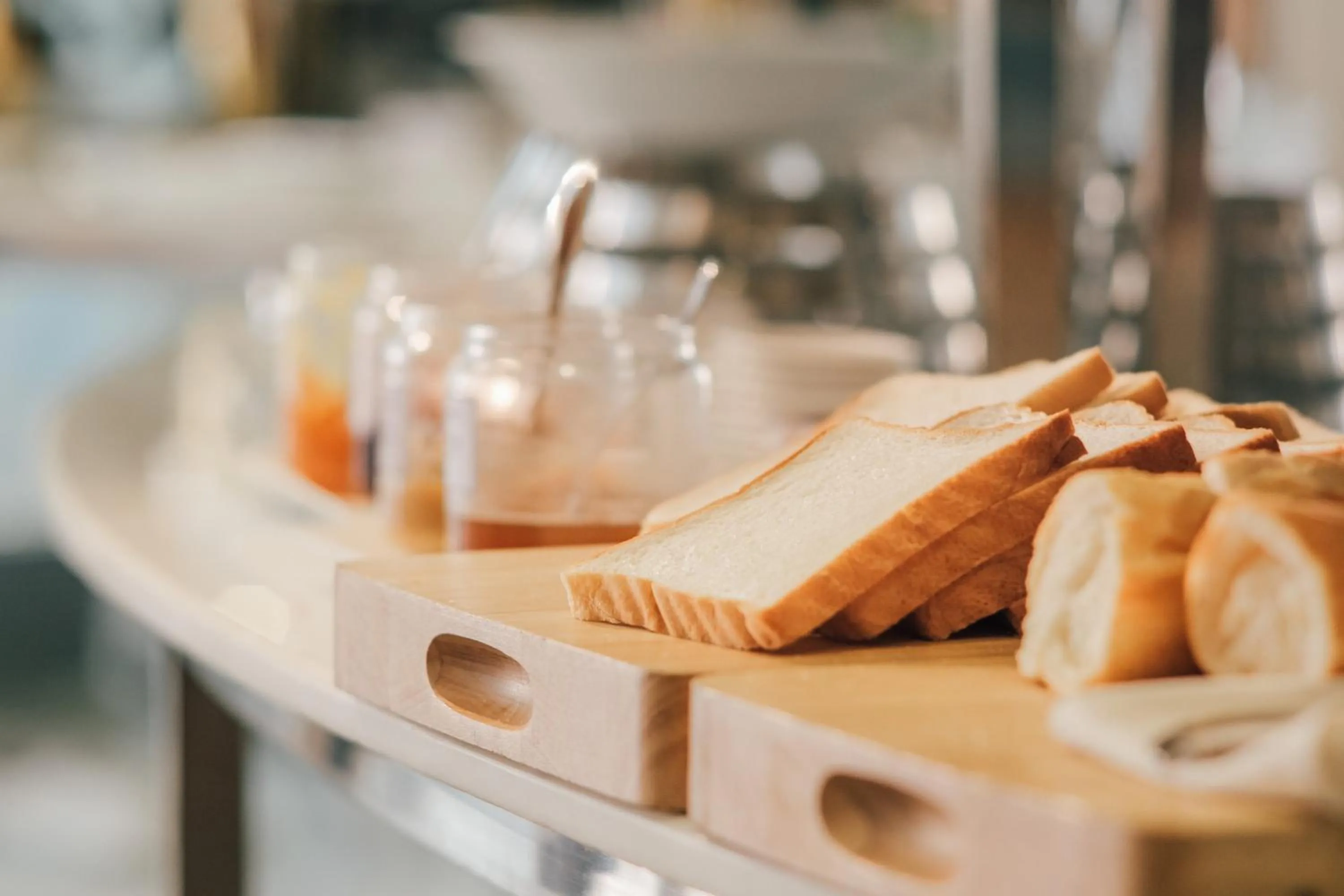 Food close-up in New Space Hotel Airport