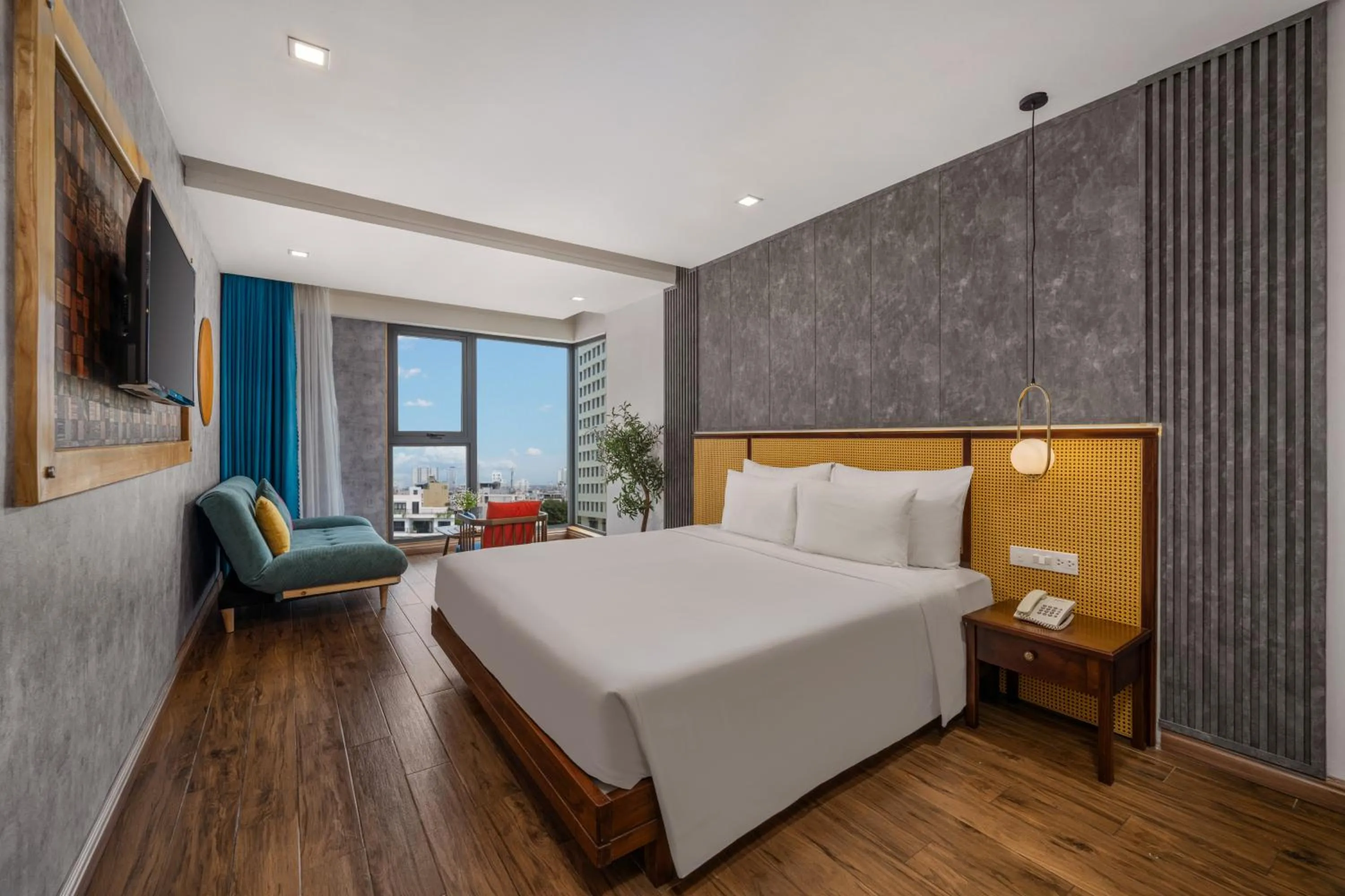 Bed in White Sand Boutique Hotel