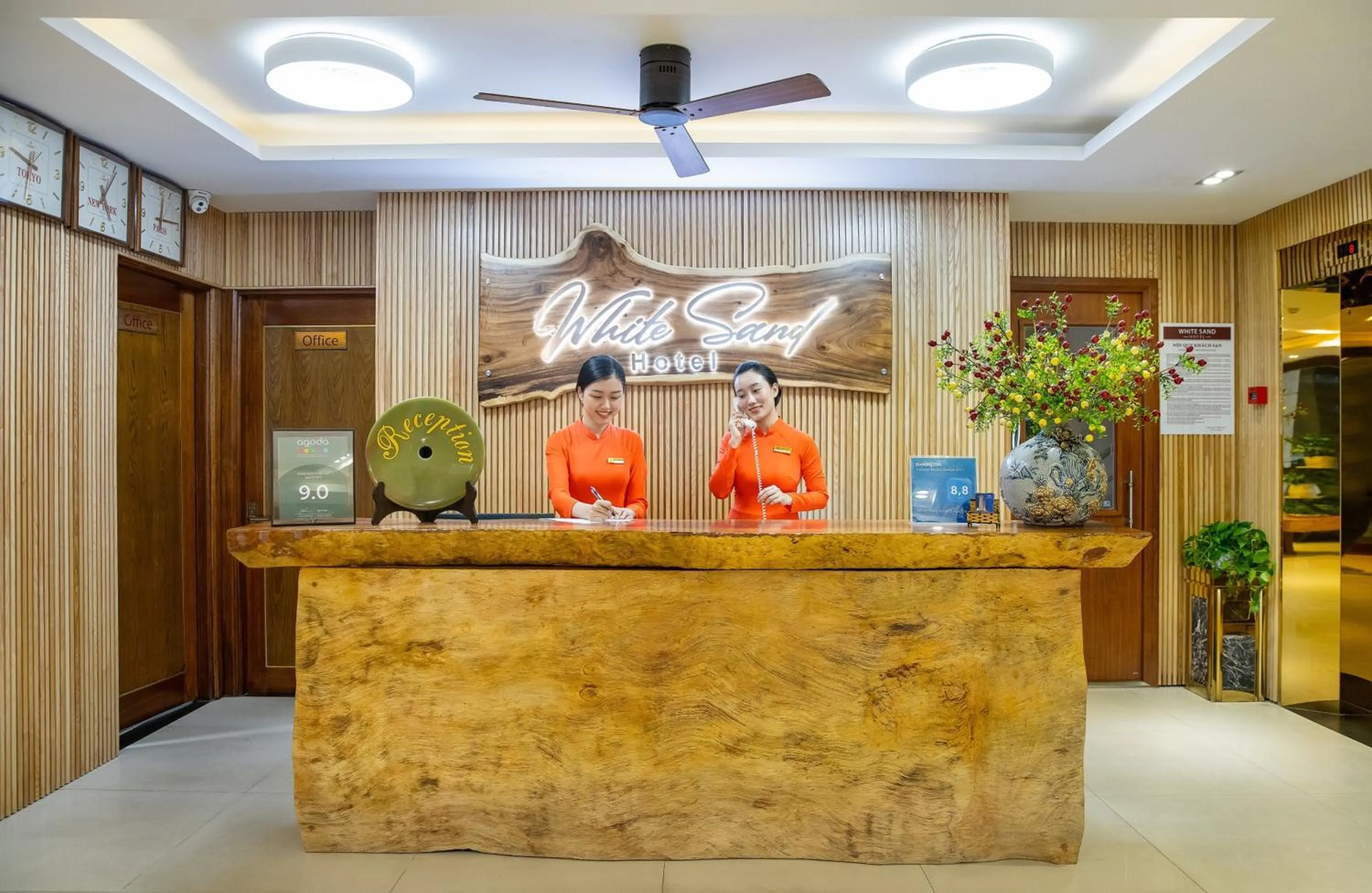 Property logo or sign in White Sand Boutique Hotel