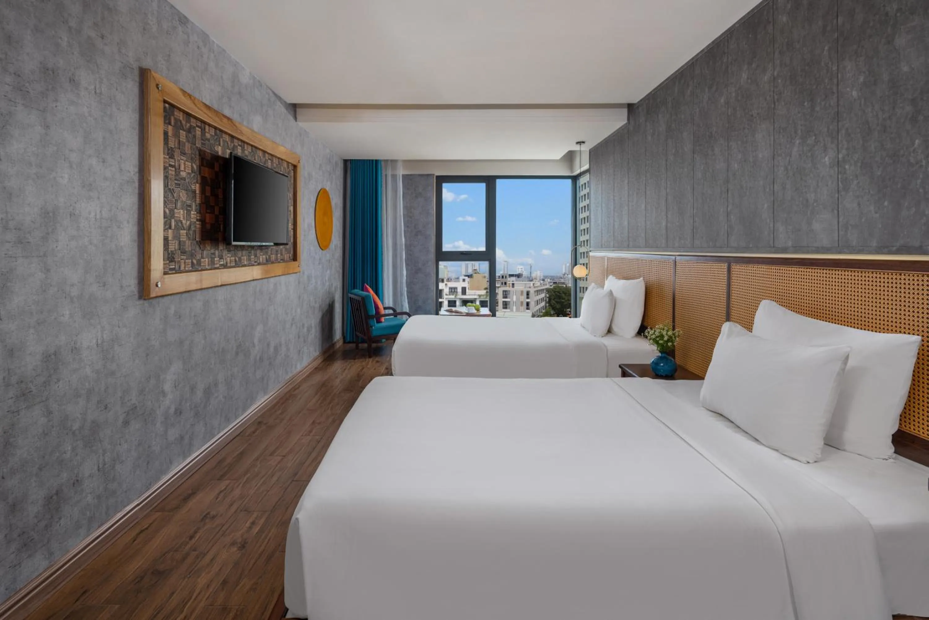 Bed in White Sand Boutique Hotel