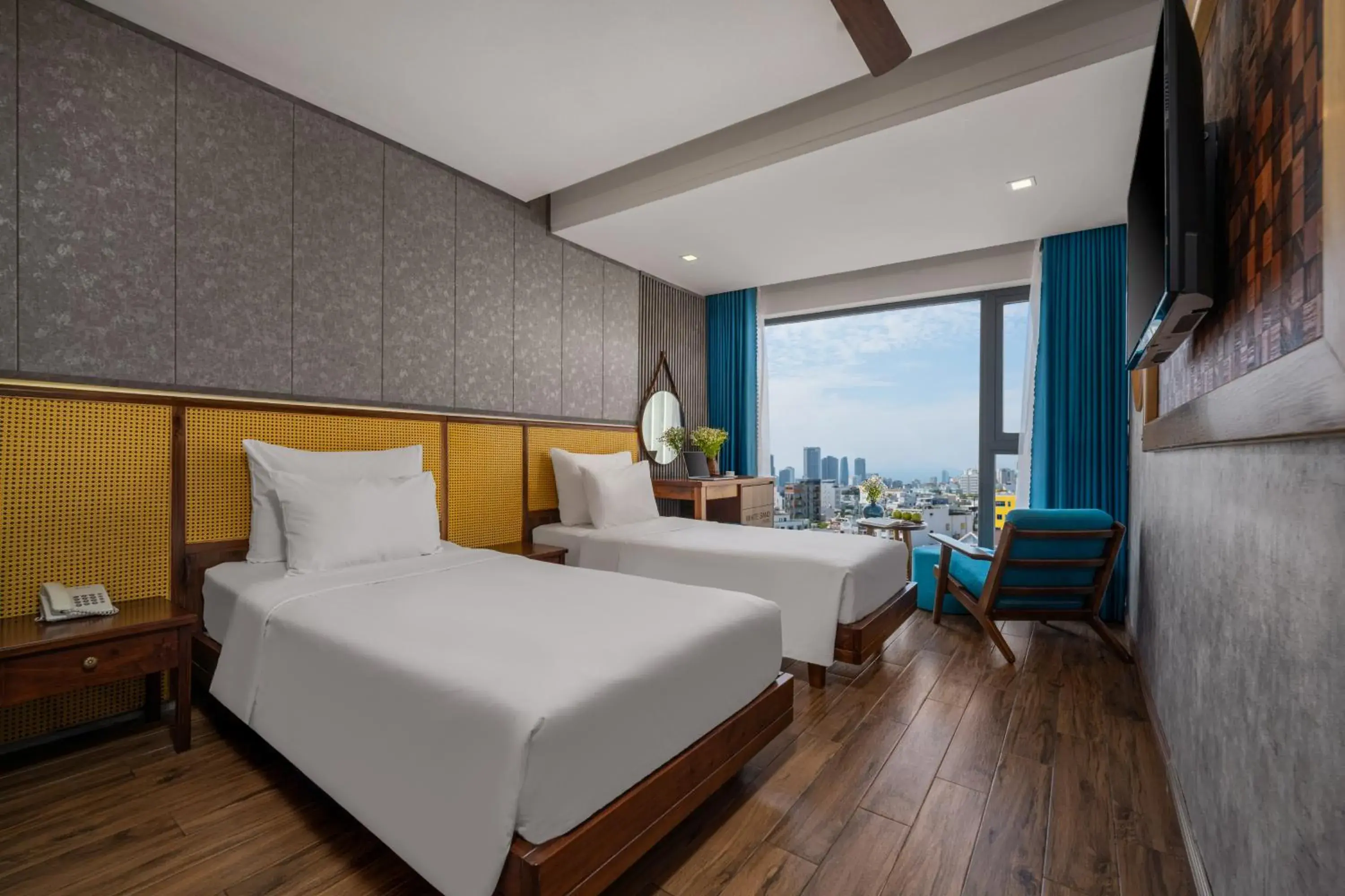 Deluxe Twin Room in White Sand Boutique Hotel Deluxe Twin Room in White Sand Boutique Hotel