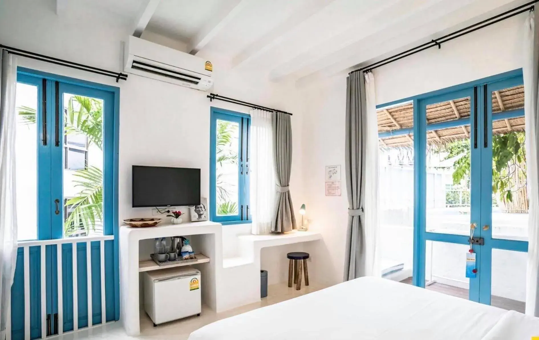 Deluxe Double Room with Terrace in Resort de Paskani Deluxe Double Room with Terrace in Resort de Paskani