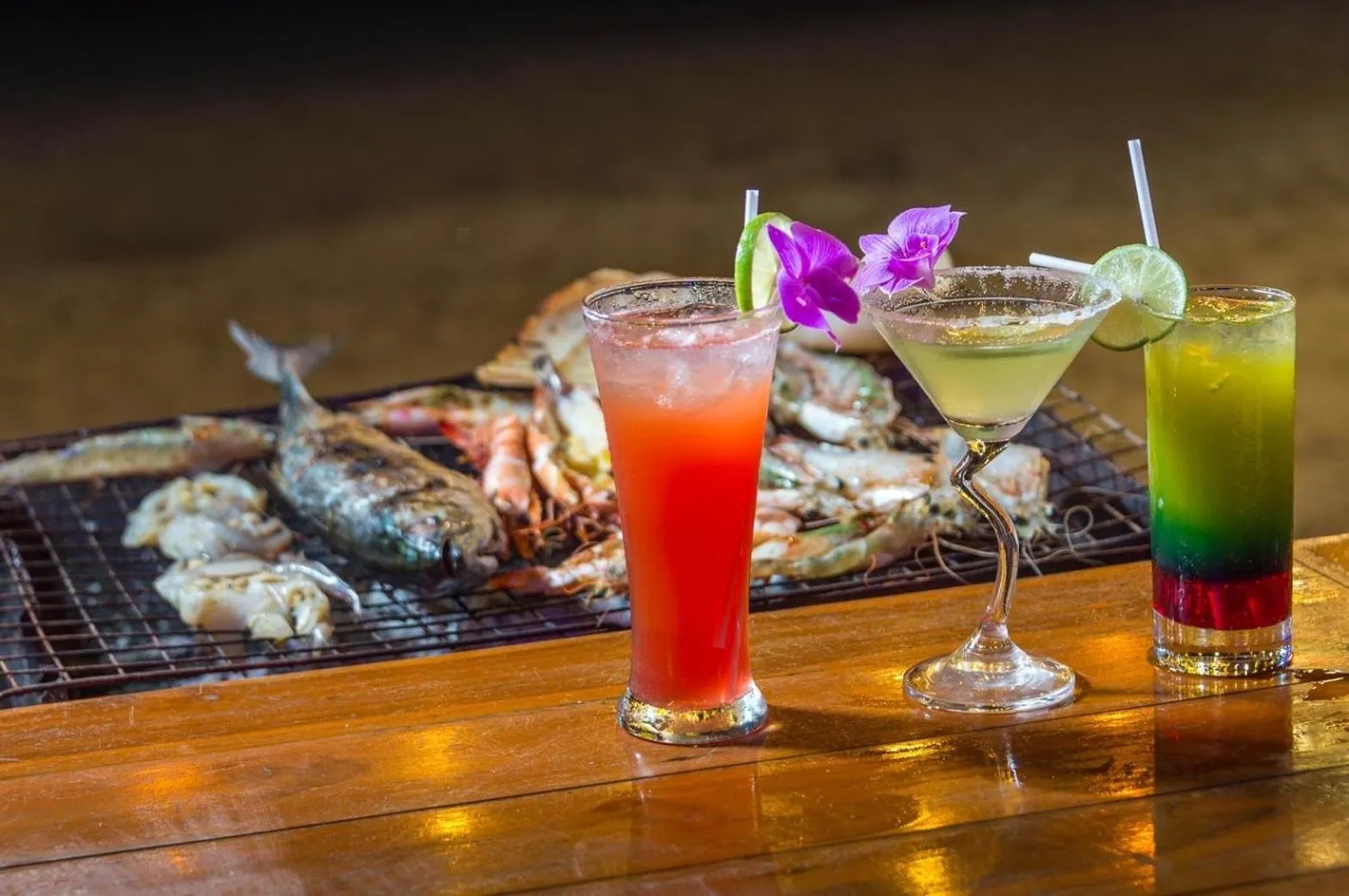 Lounge or bar in Klongdao Sunset Villa