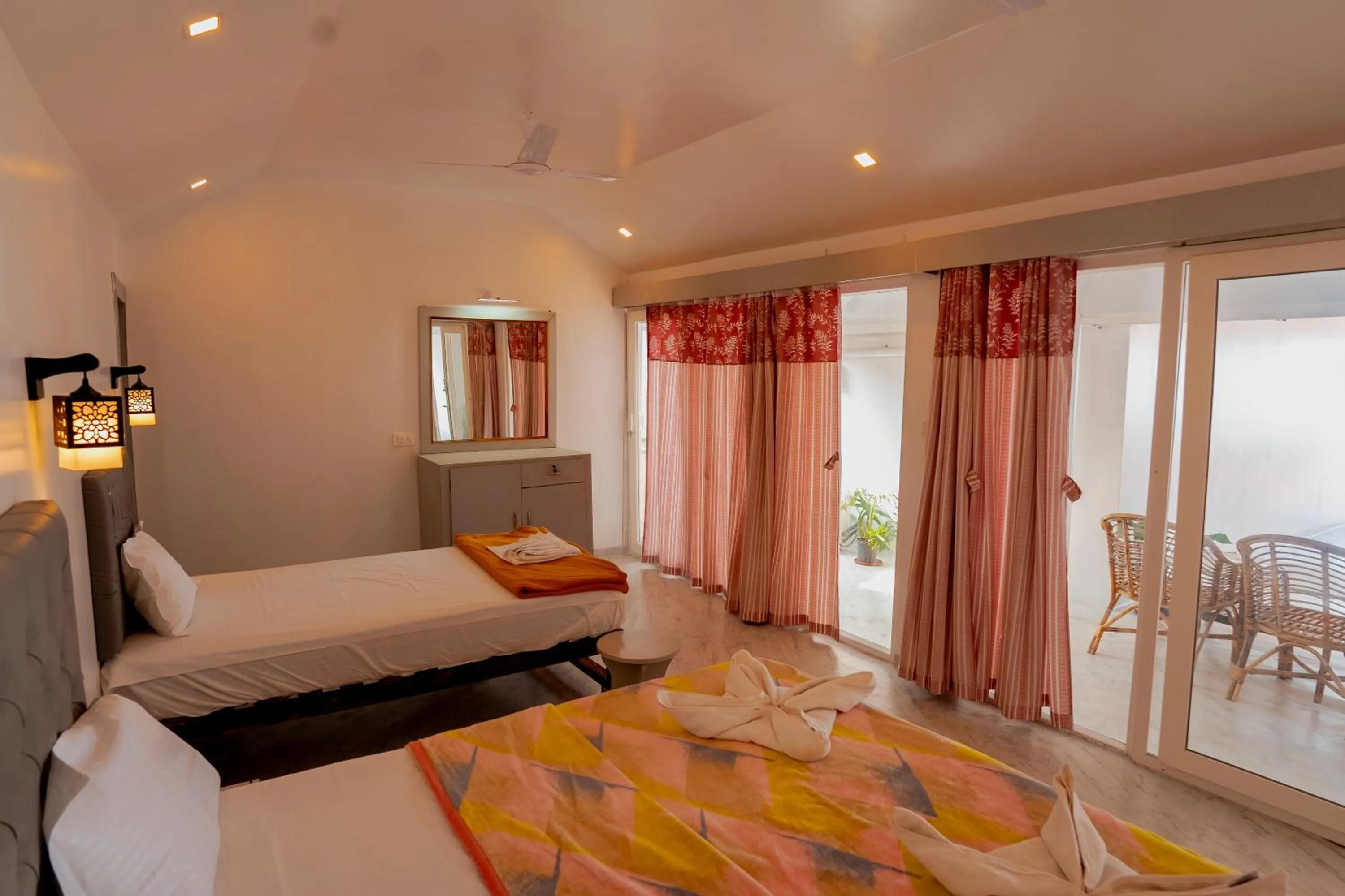 Bed in Soulmate Beach Resort