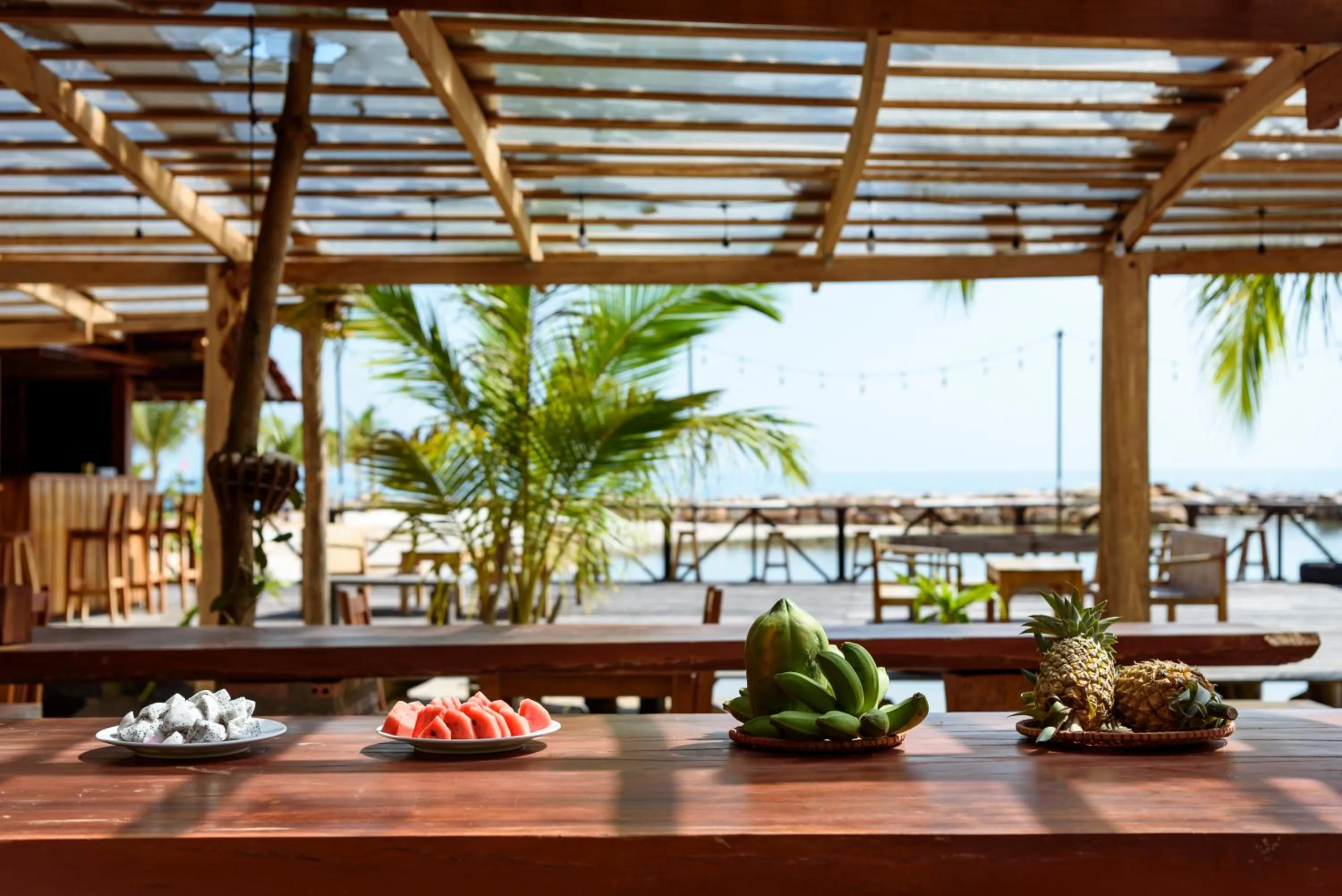 Breakfast in Mango Beach Resort