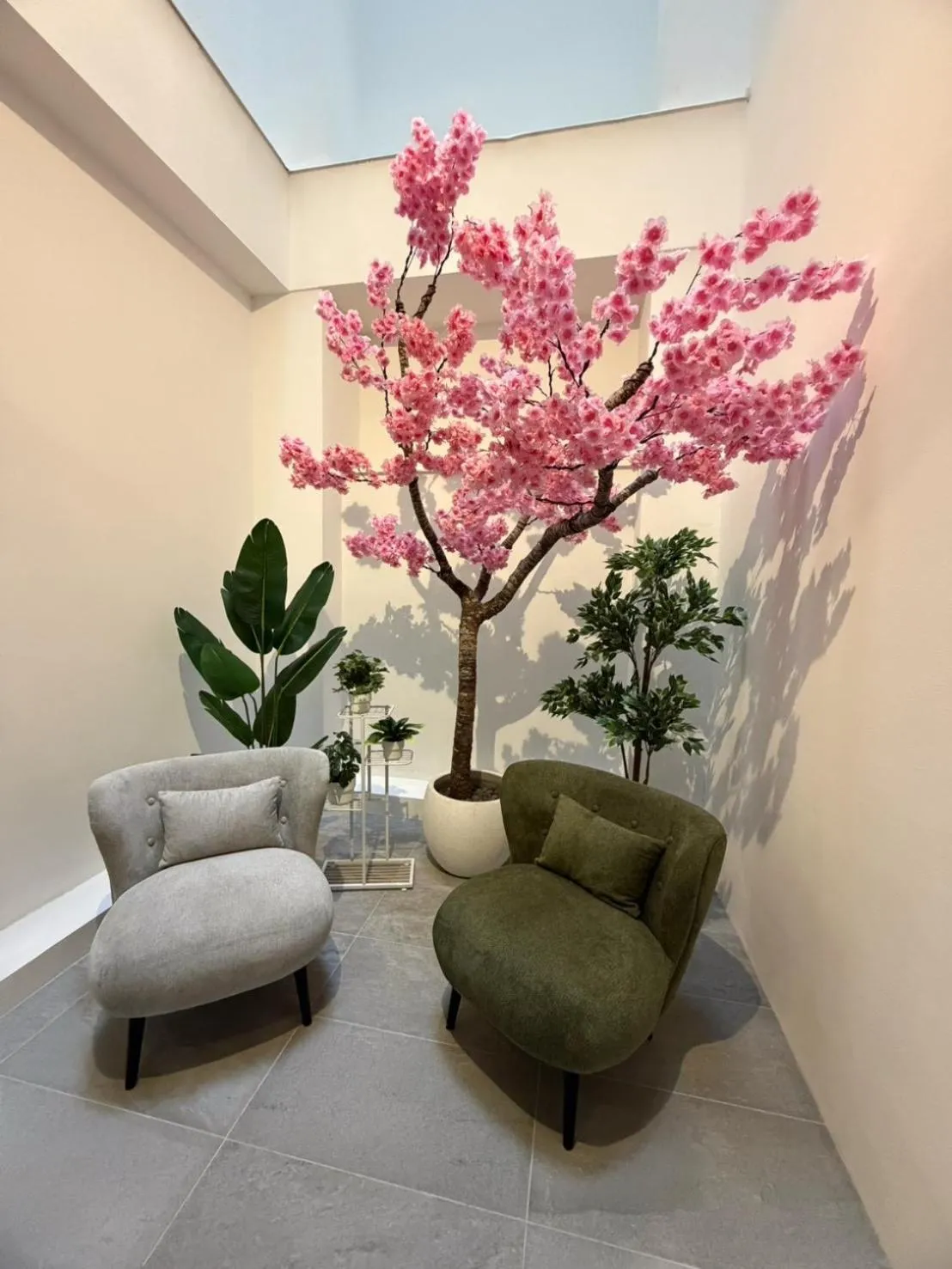 Seating area in Hangkhau Hotel