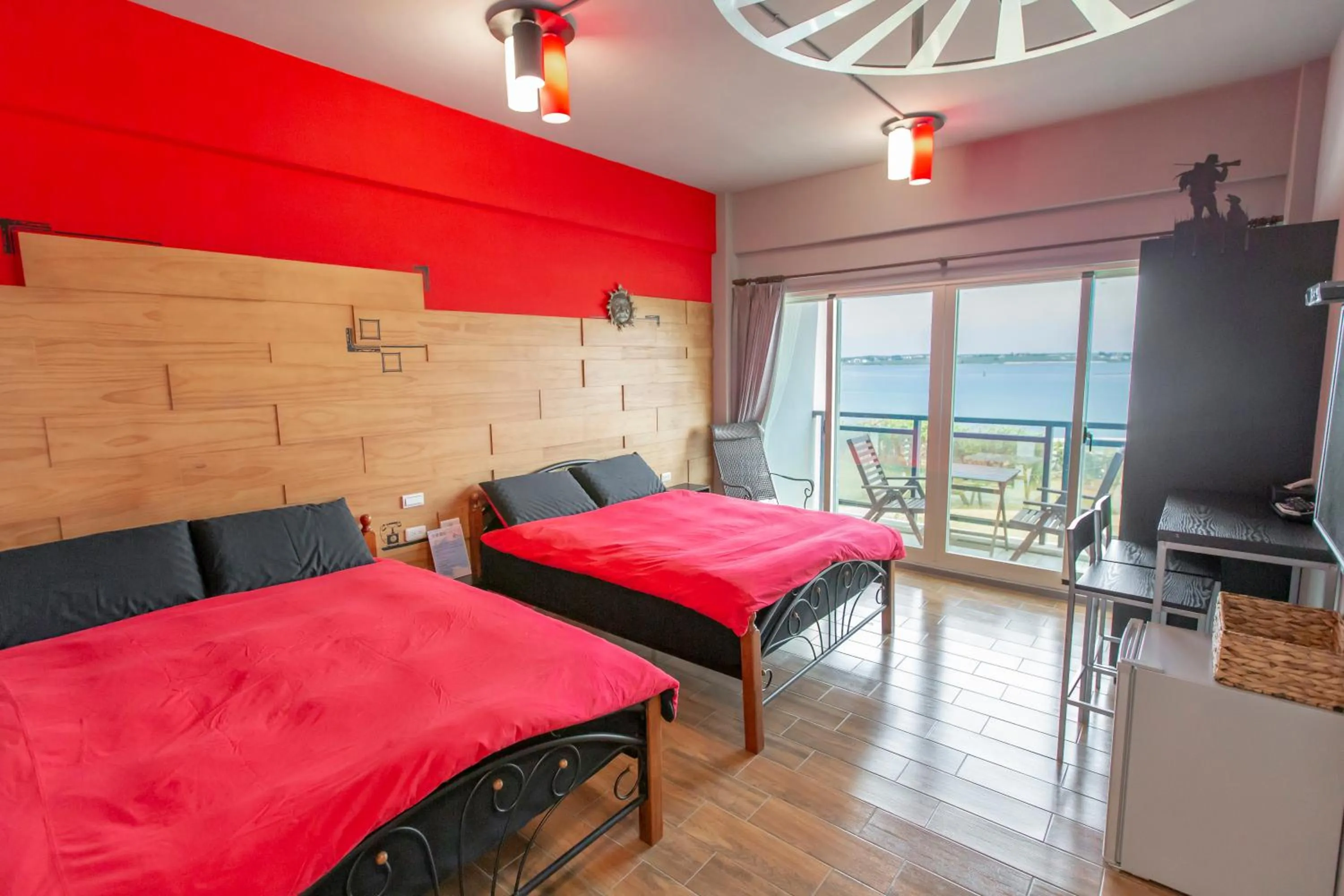 Patio in 龍家民宿 The Laid-back Dragon Lodge