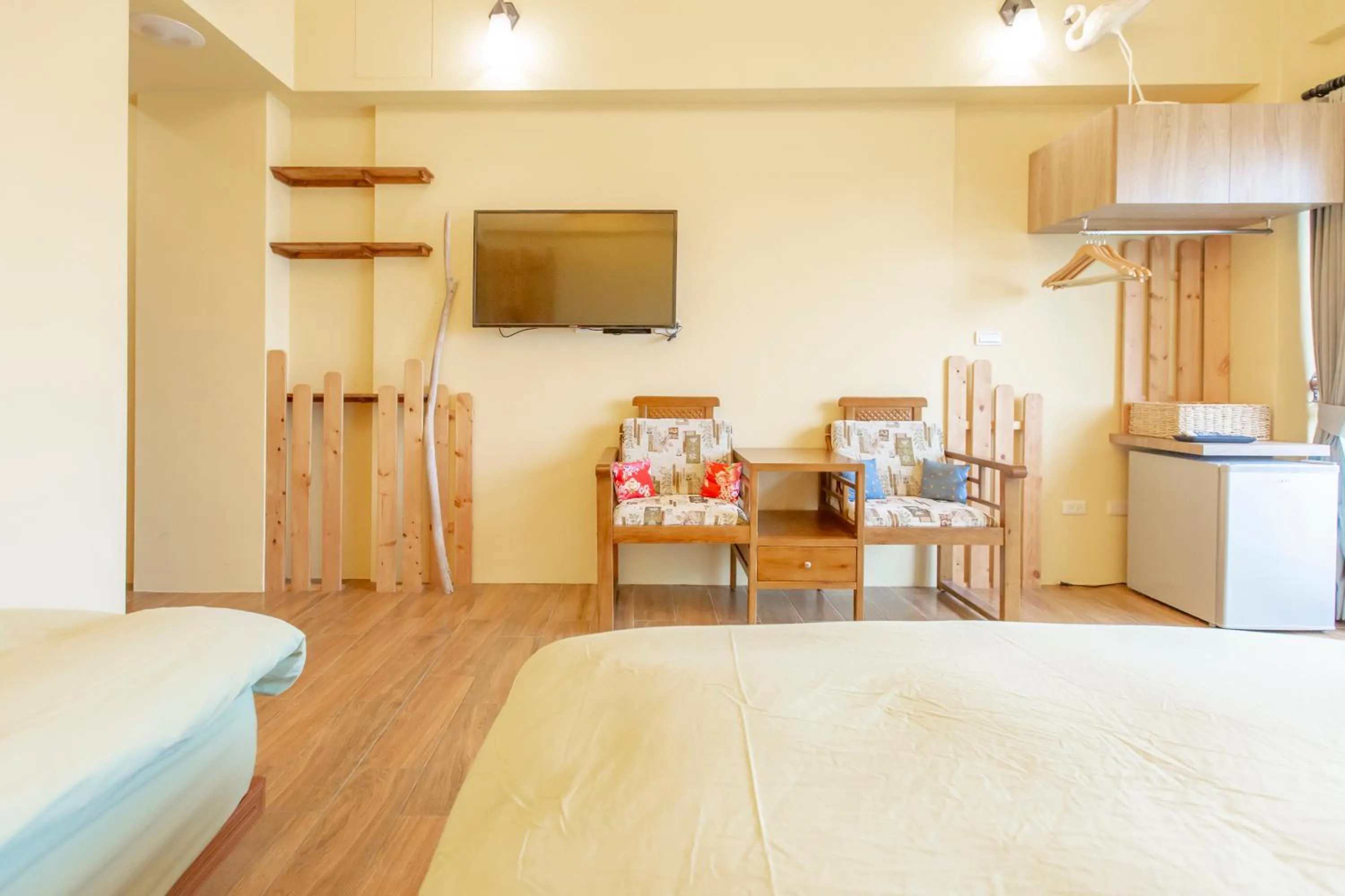 TV and multimedia in 龍家民宿 The Laid-back Dragon Lodge