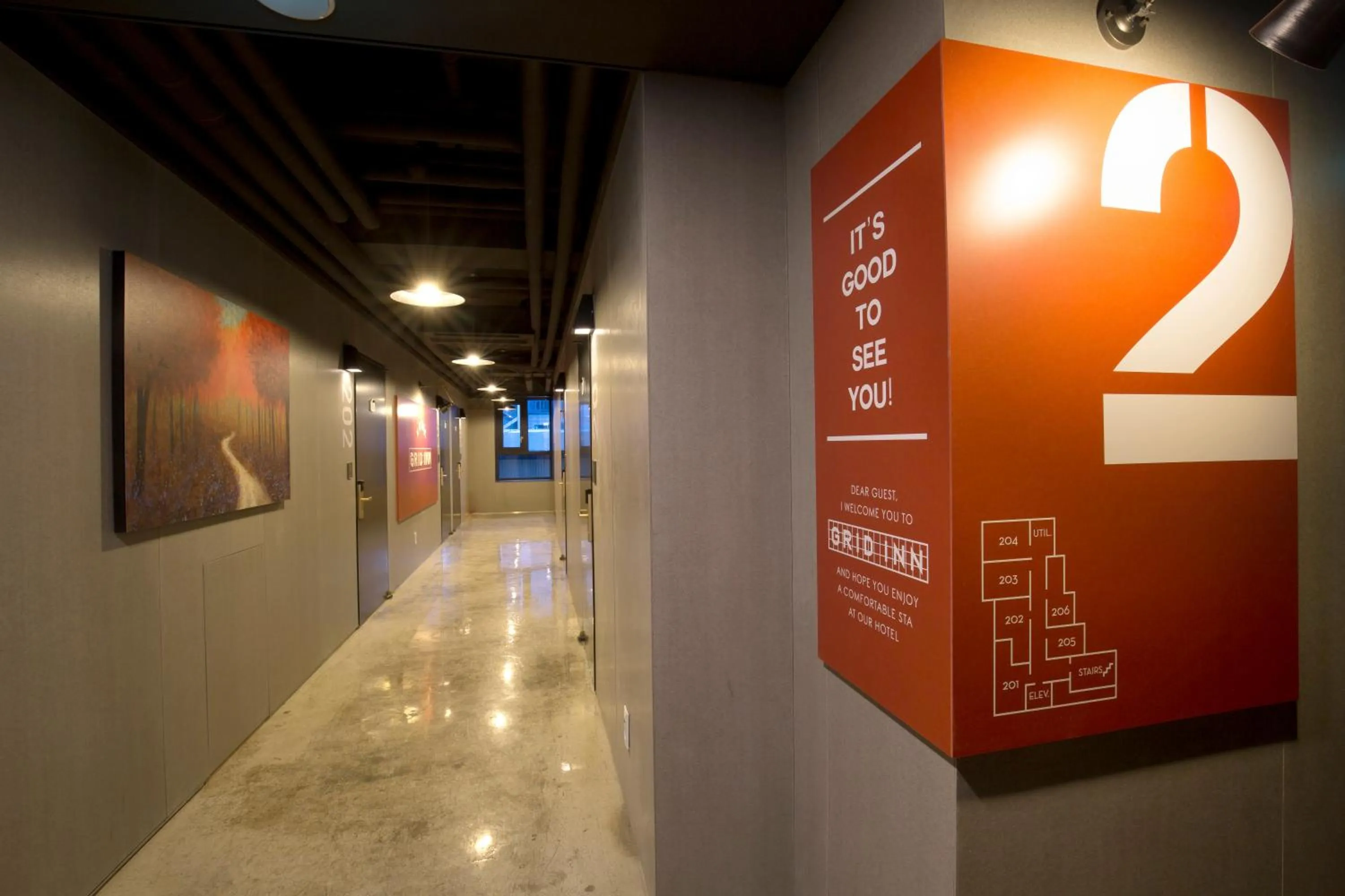 Area and facilities in Grid Inn Hotel