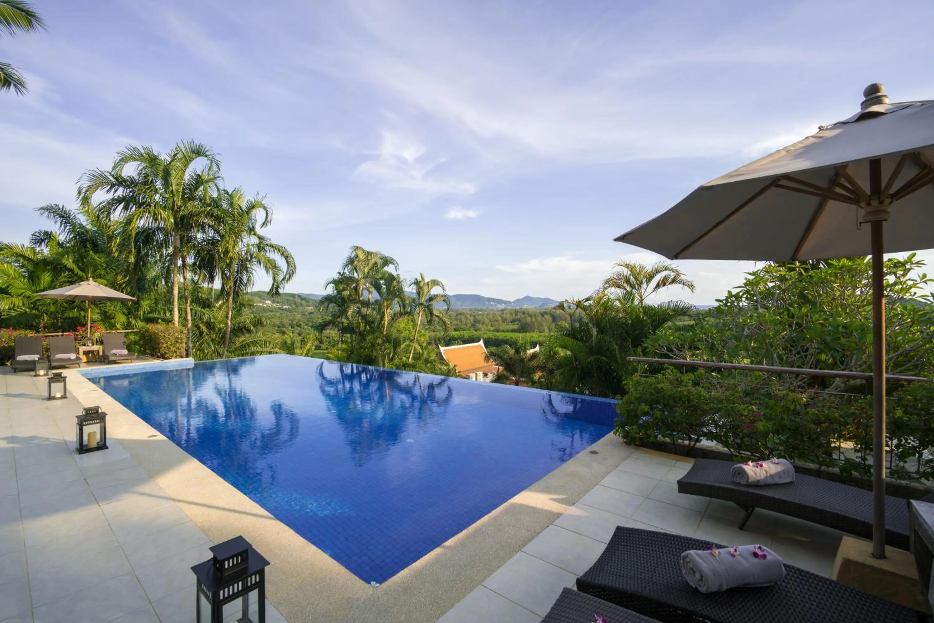 Pool view in Vichuda Hills by RESAVA