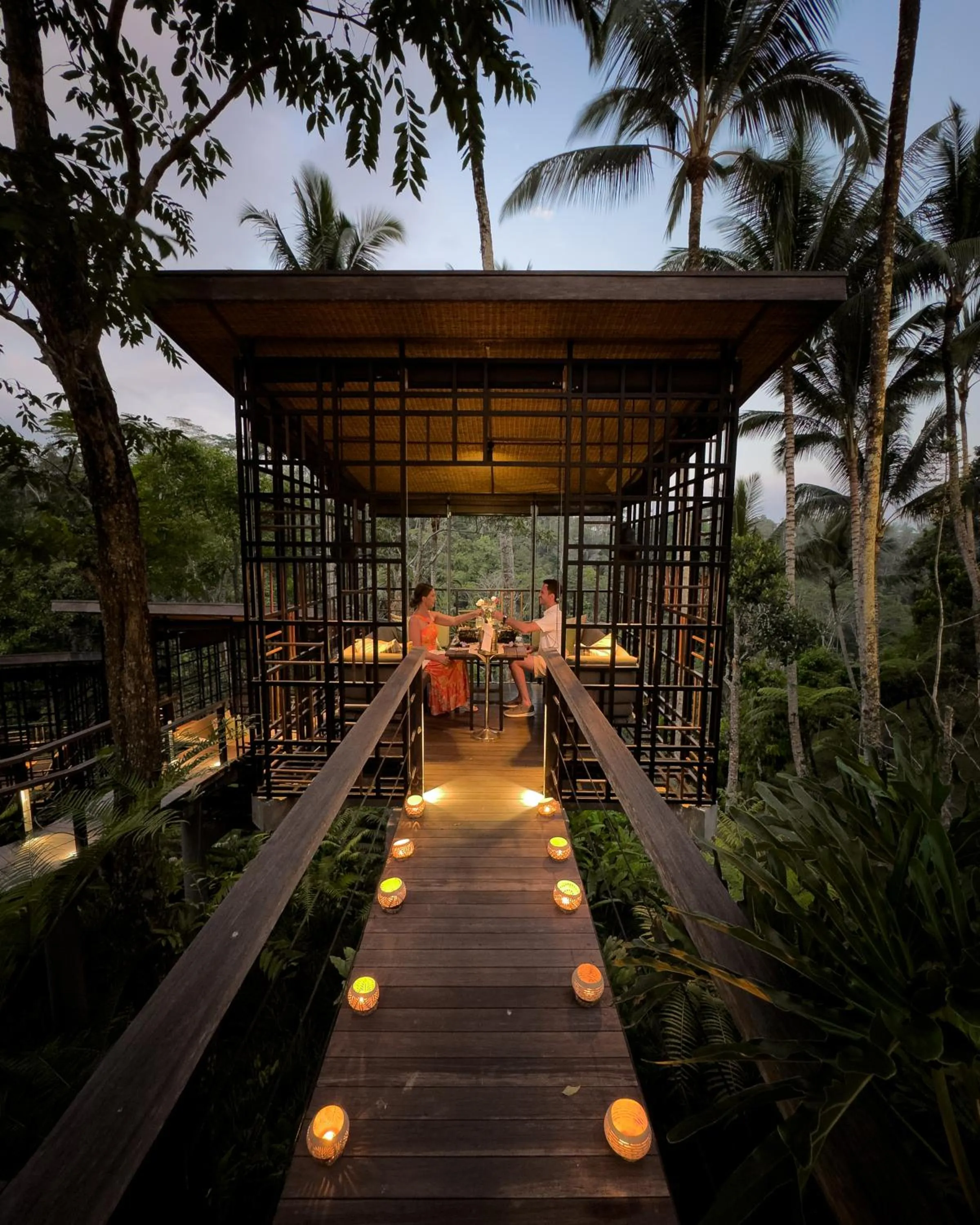 Dinner in Hoshinoya Bali