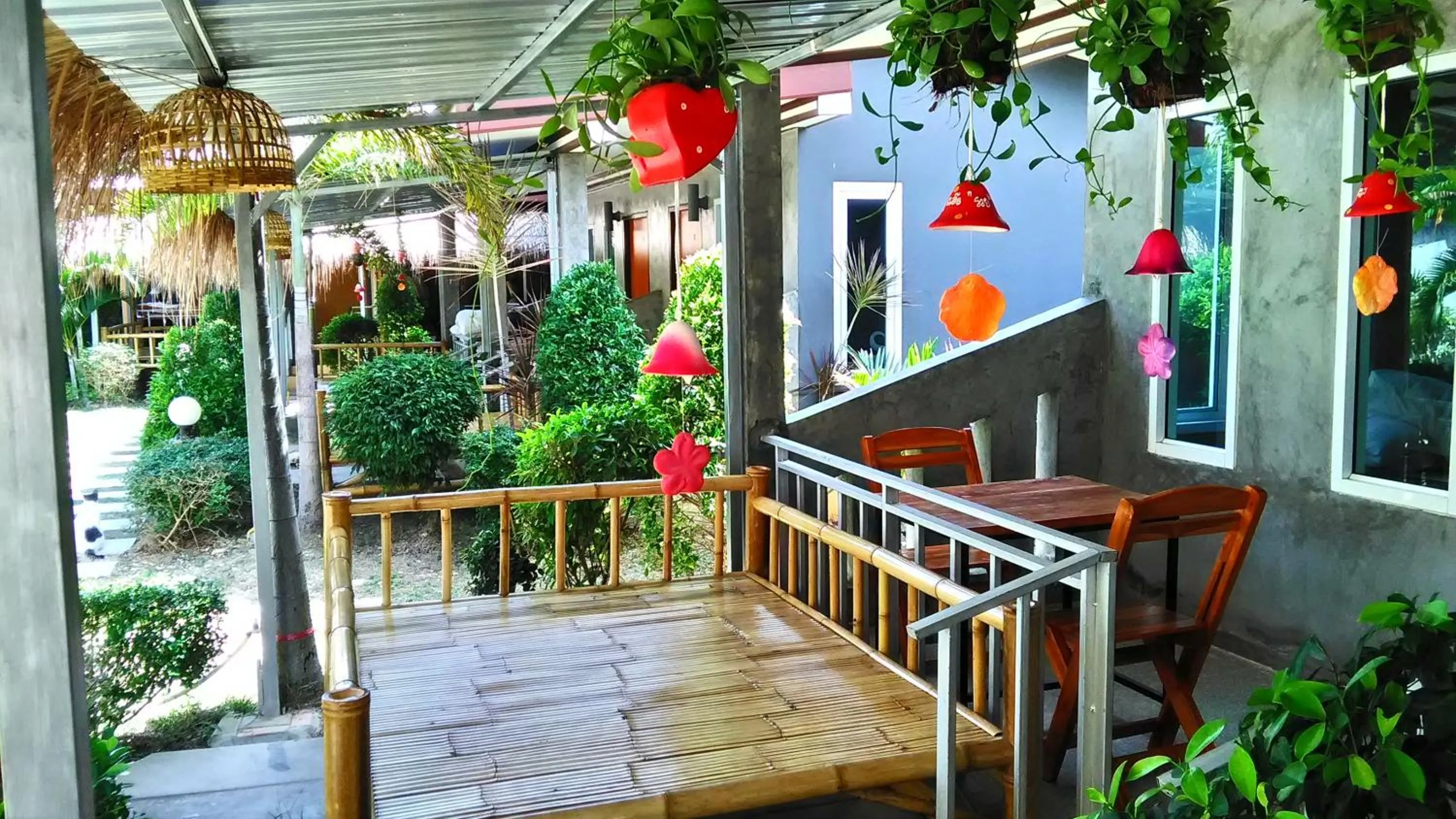 Patio in Popular Lanta Resort