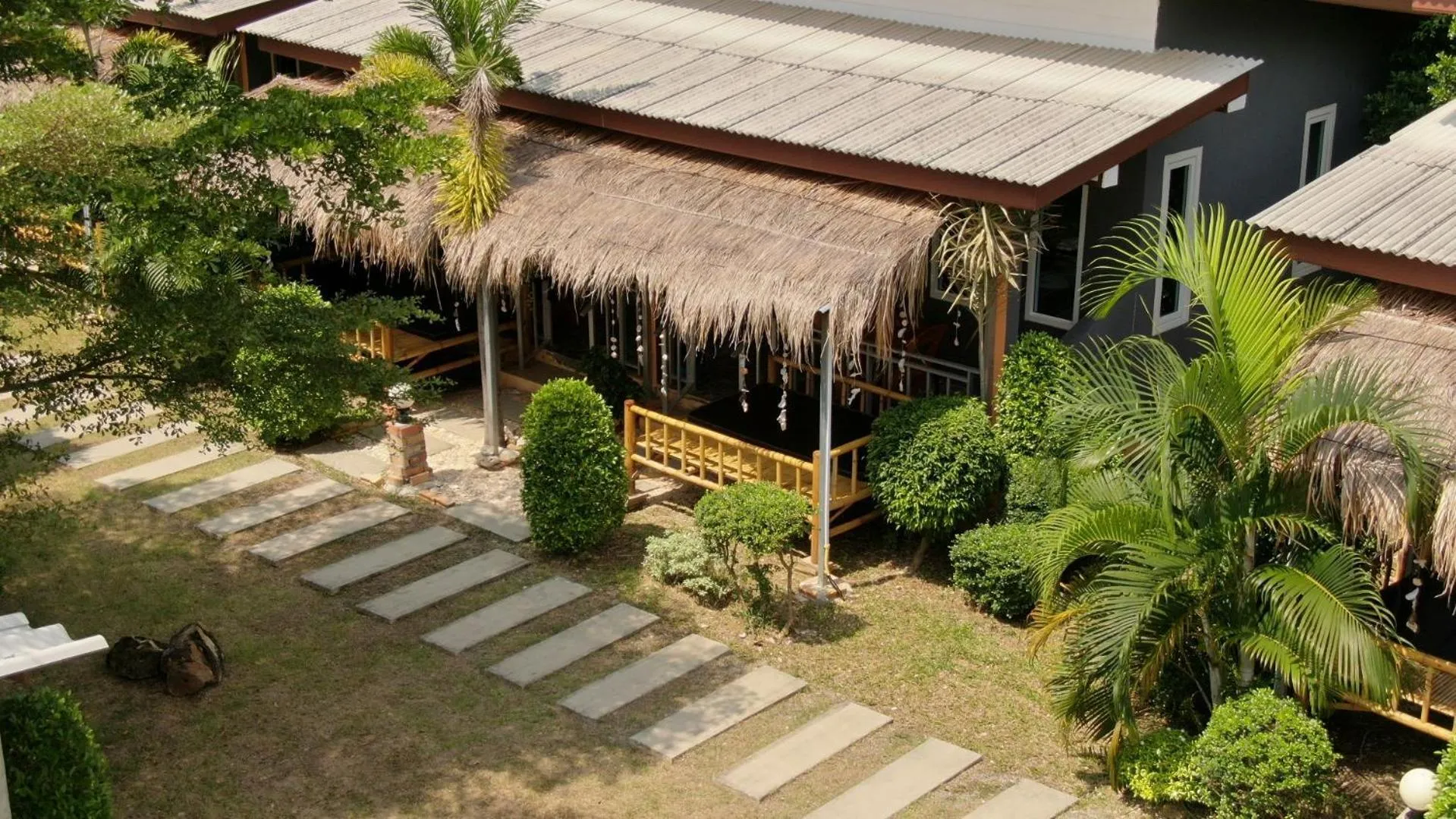 Garden in Popular Lanta Resort