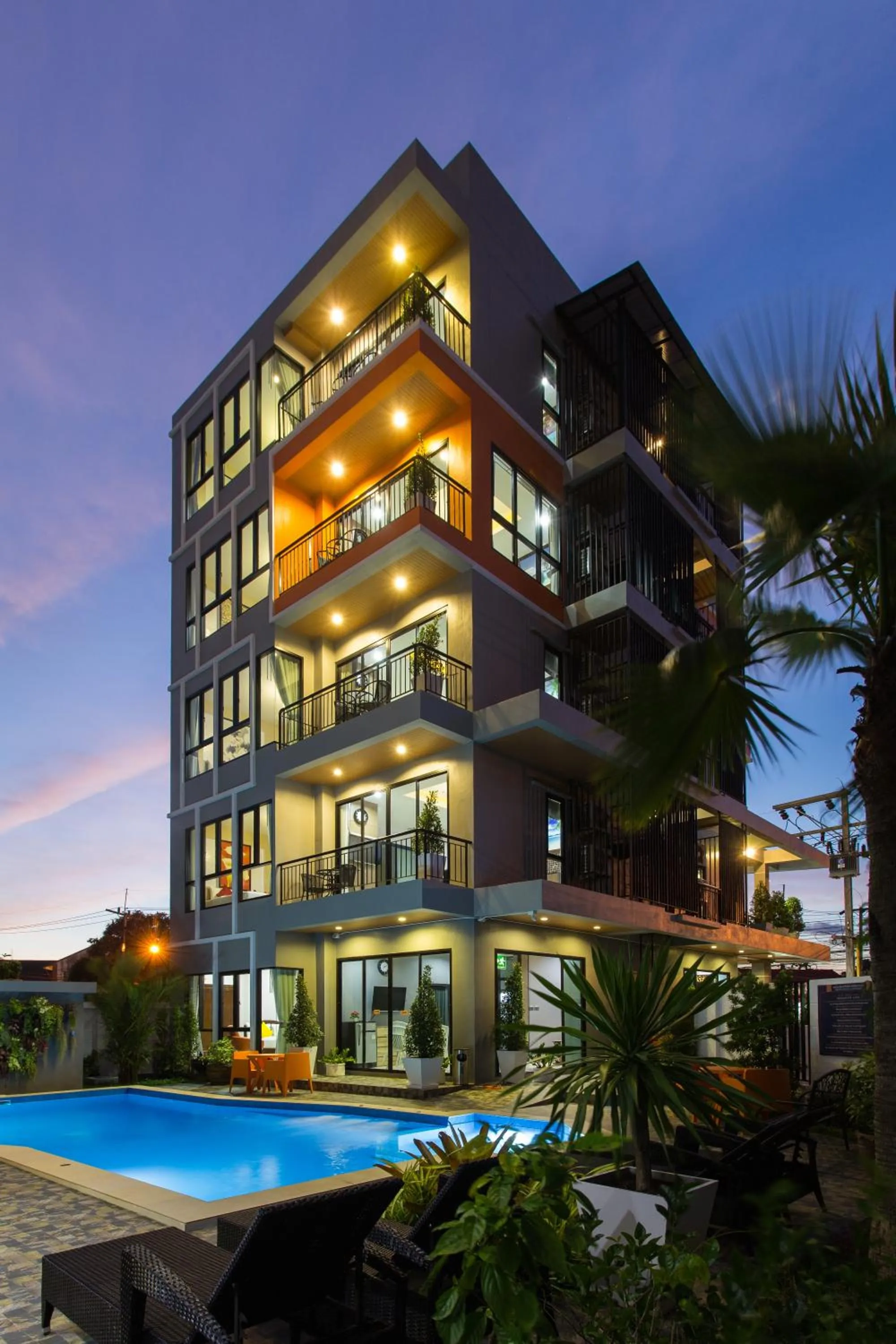Property building in The Lucky Beach Ao Nang