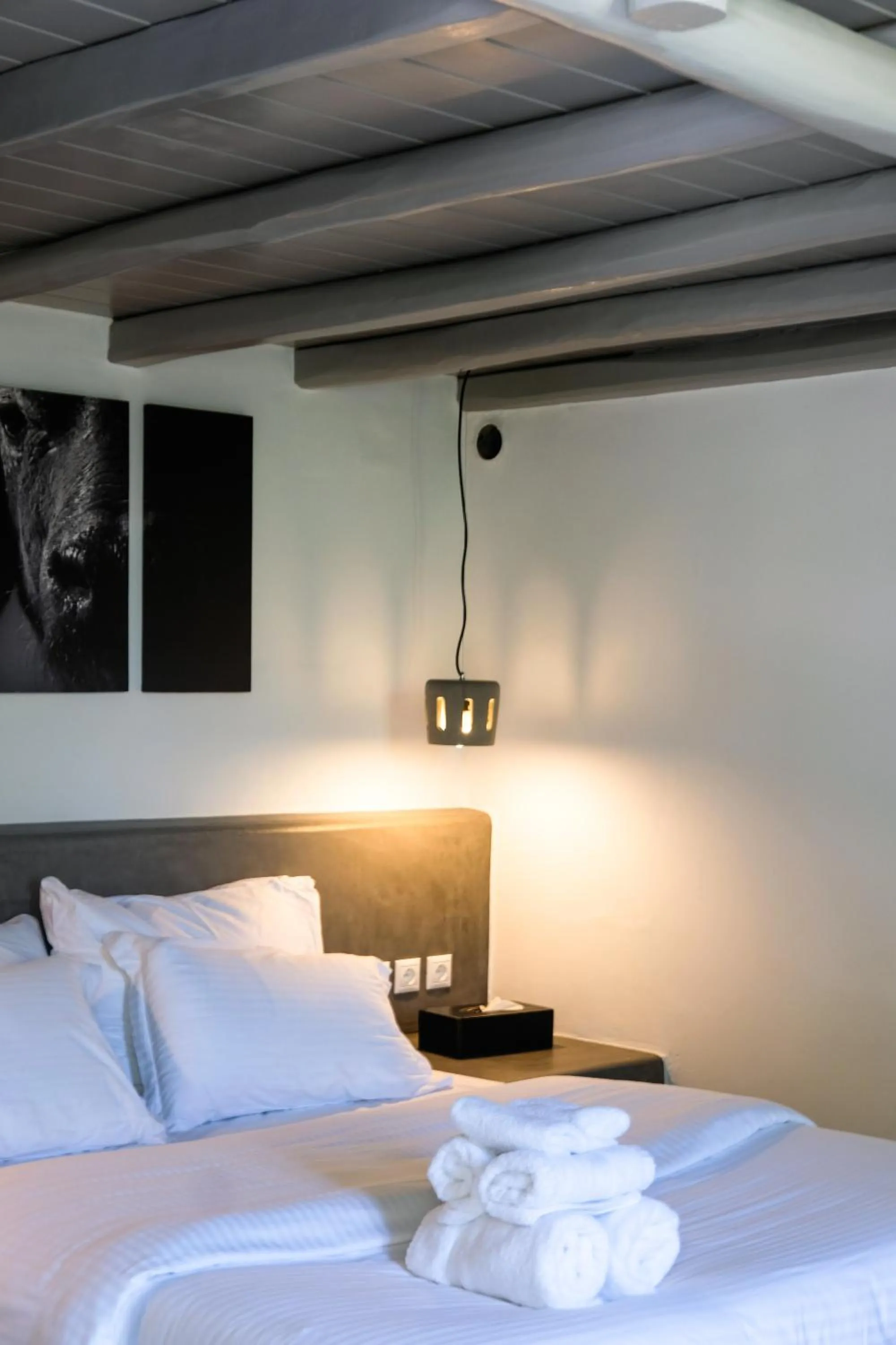 Bed in Aletro Cottage Houses