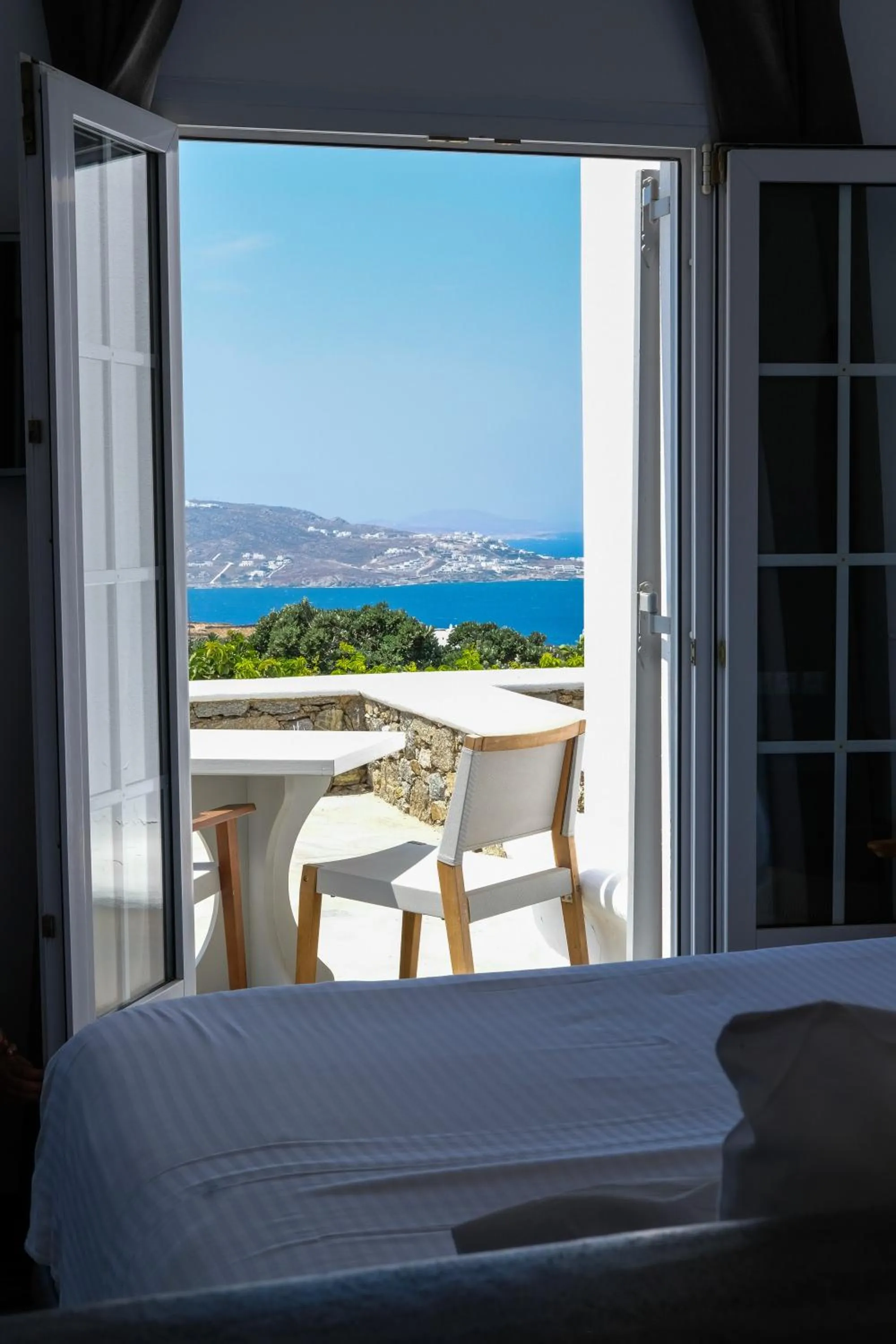 Bed in Aletro Cottage Houses