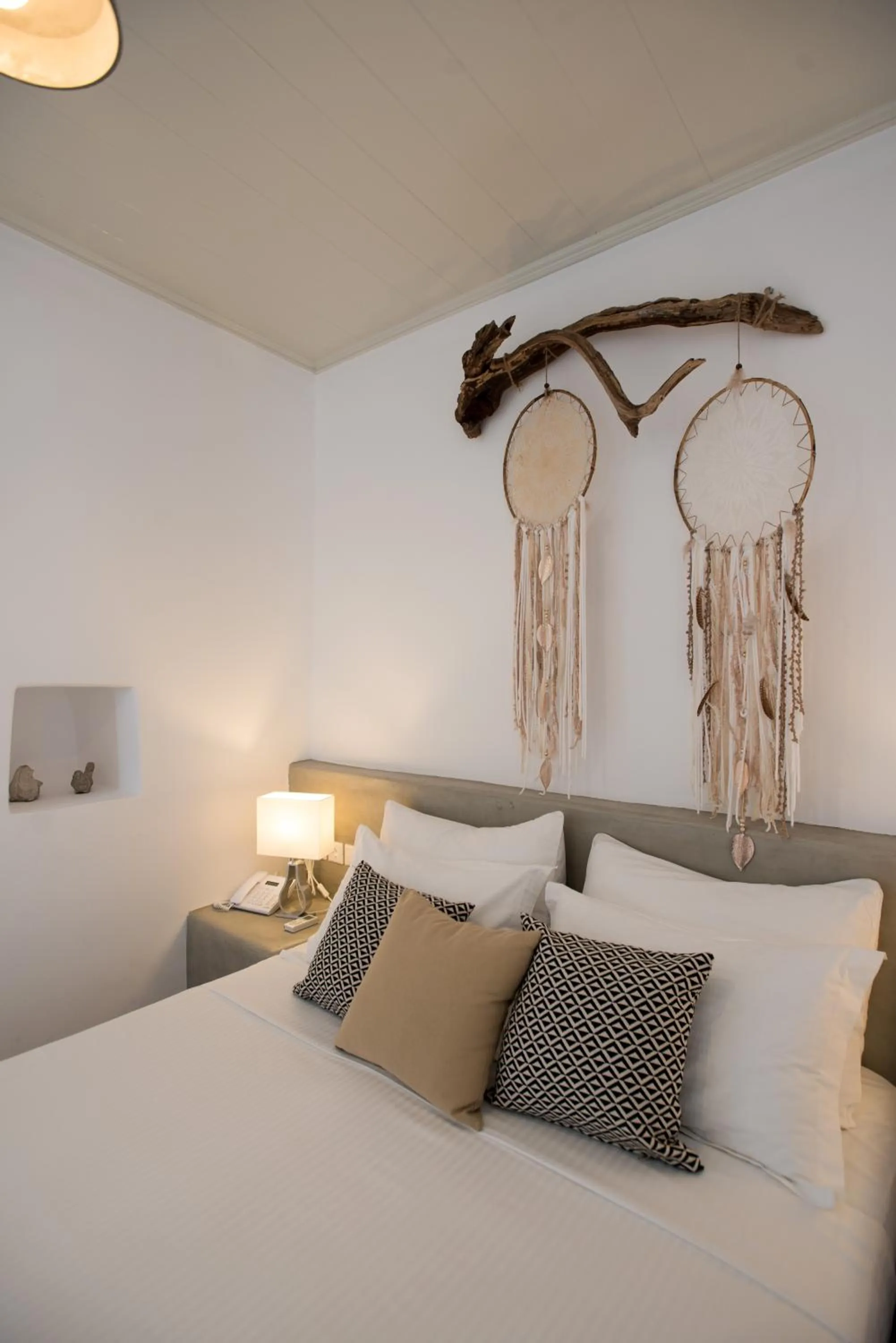 Bed in Aletro Cottage Houses