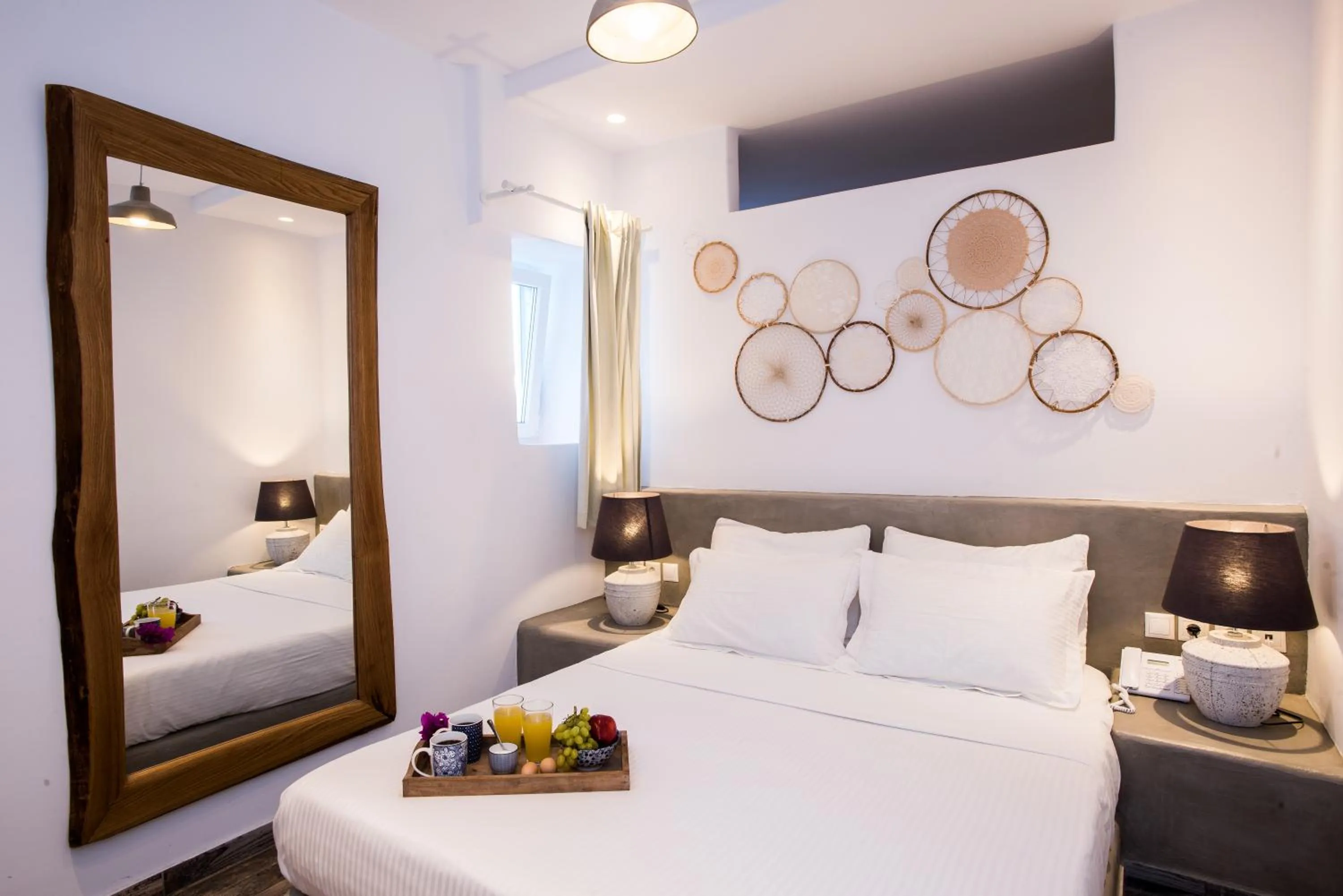 Bed in Aletro Cottage Houses