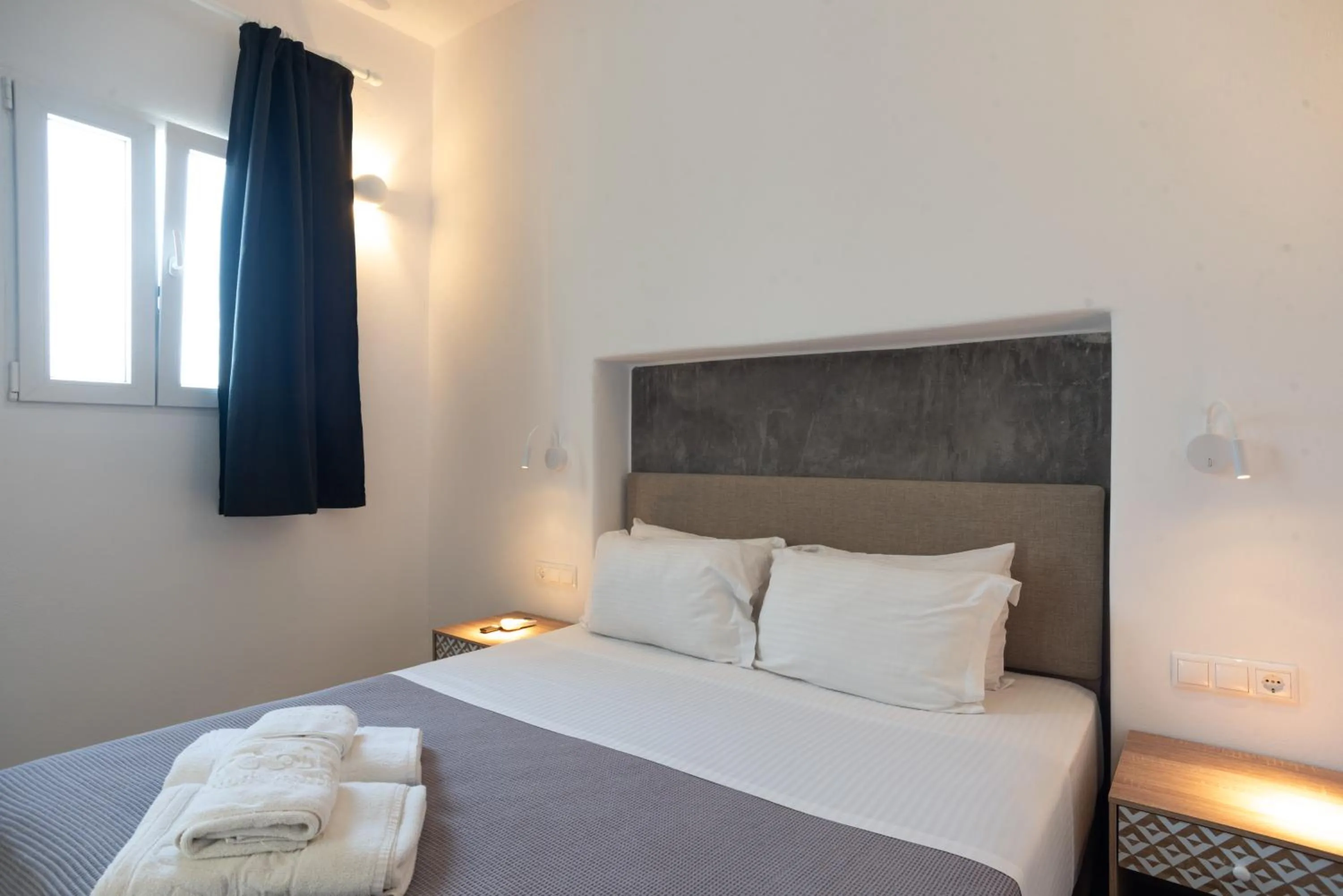 Bed in Aletro Cottage Houses