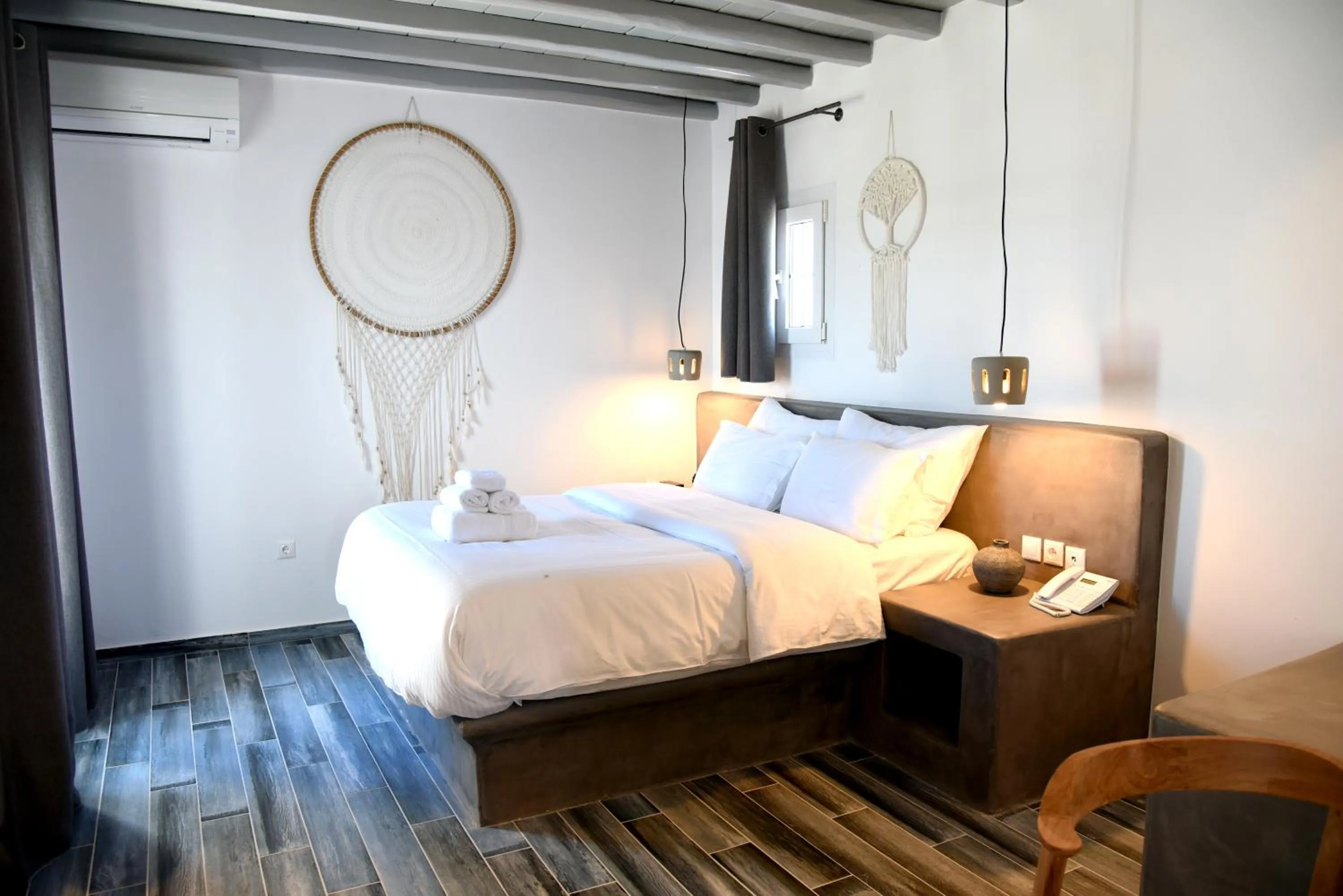 Bed in Aletro Cottage Houses