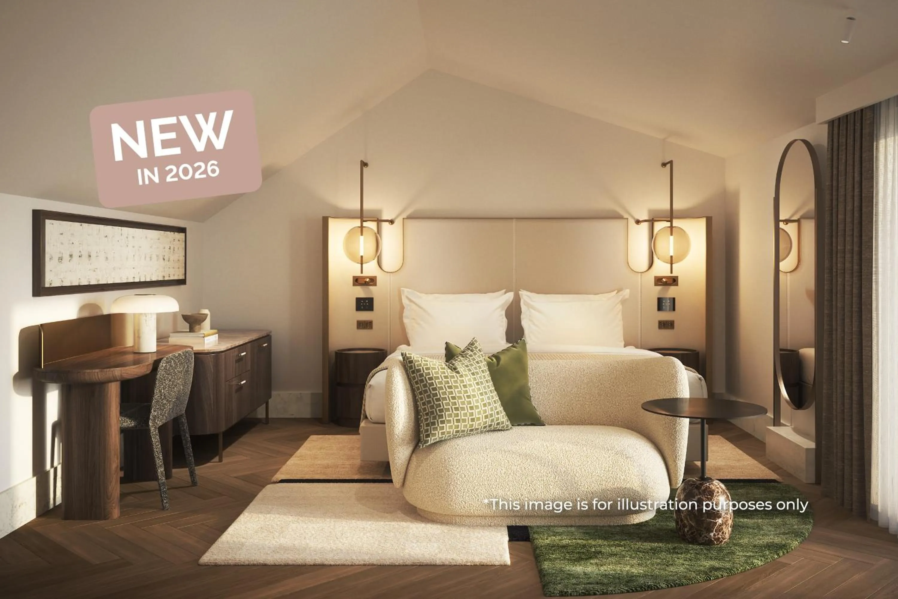 Bed in Aminess Younique Korcula Heritage Hotel