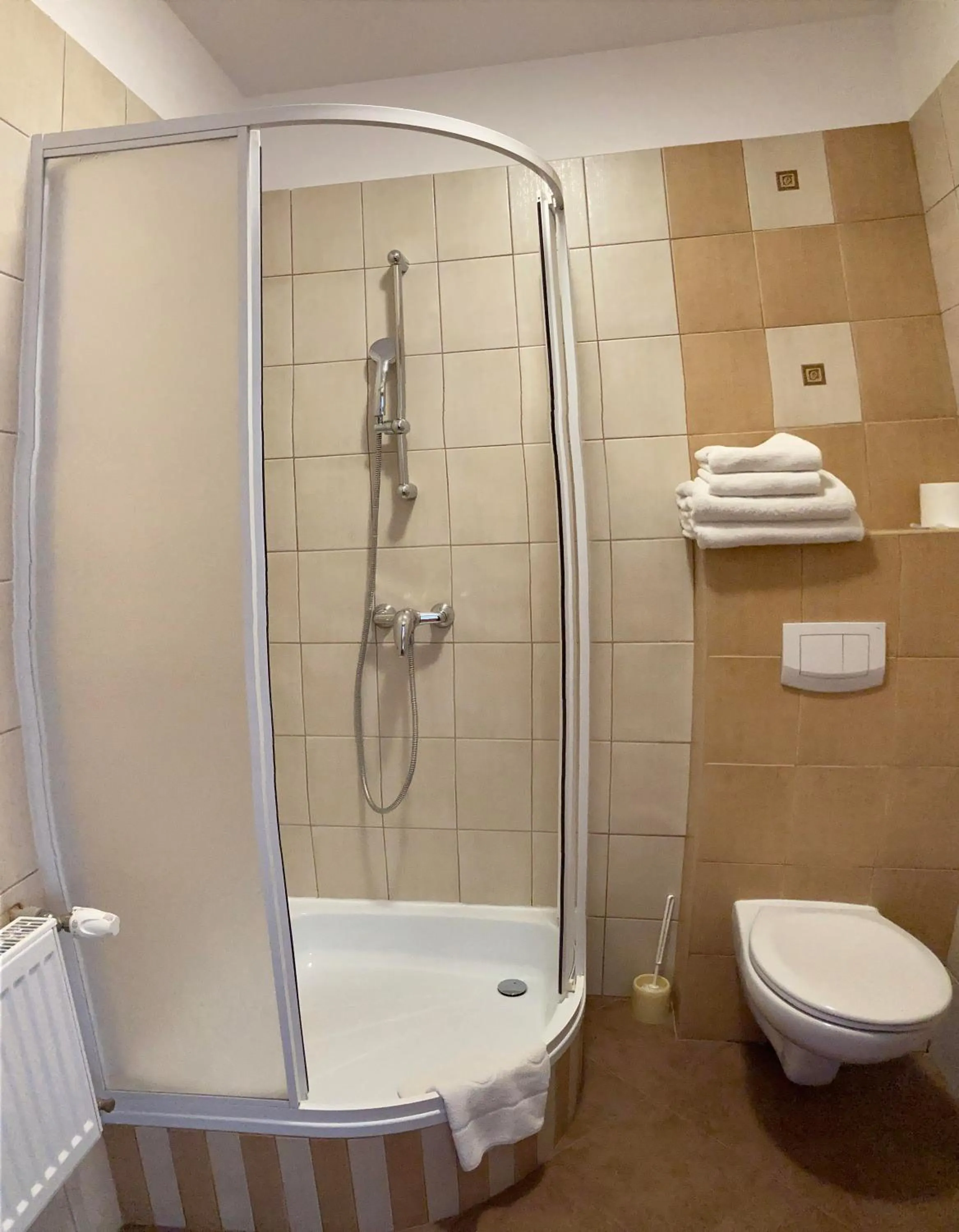 Shower in Hotel Gryf