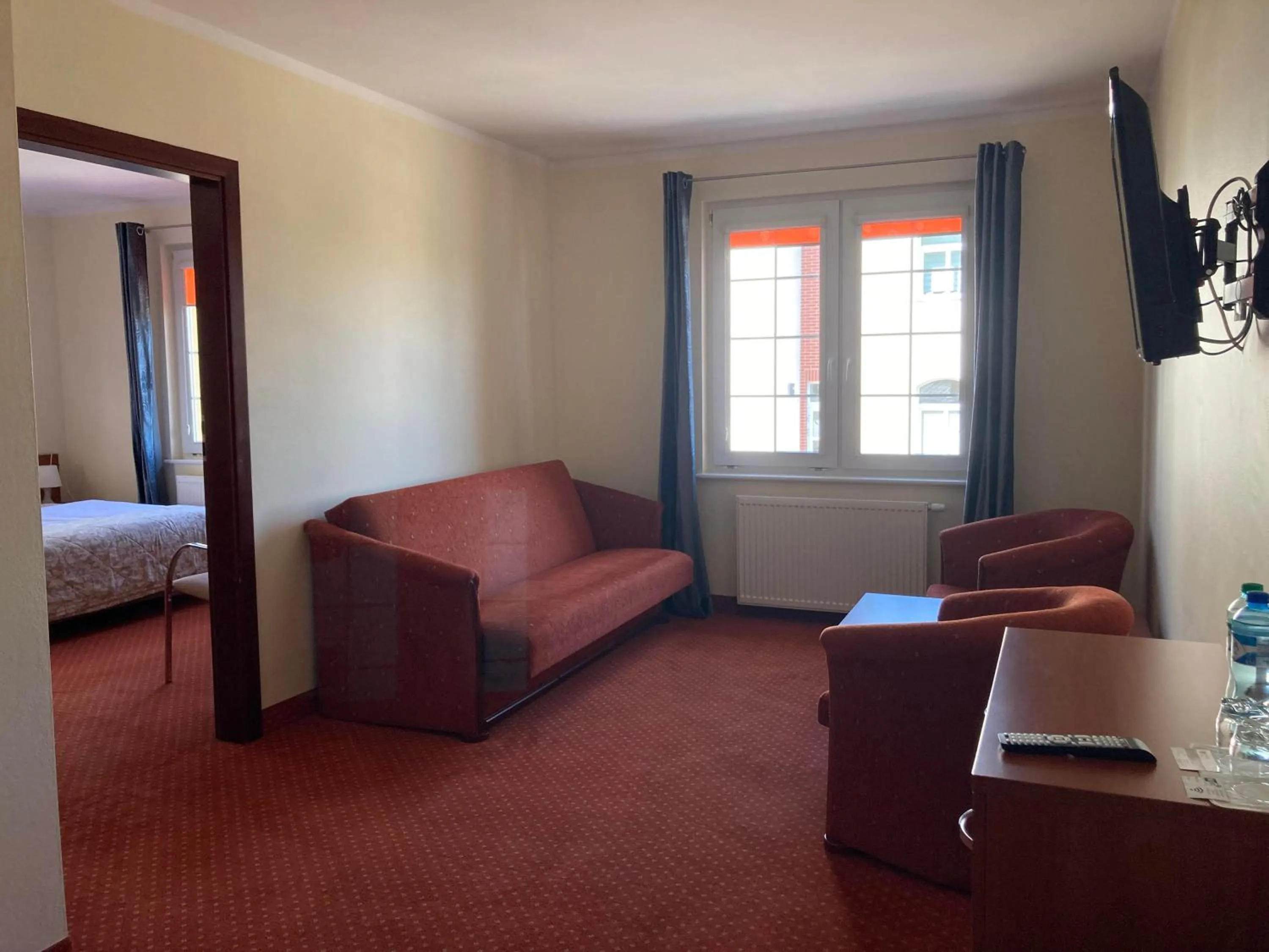 TV and multimedia, Bed in Hotel Gryf