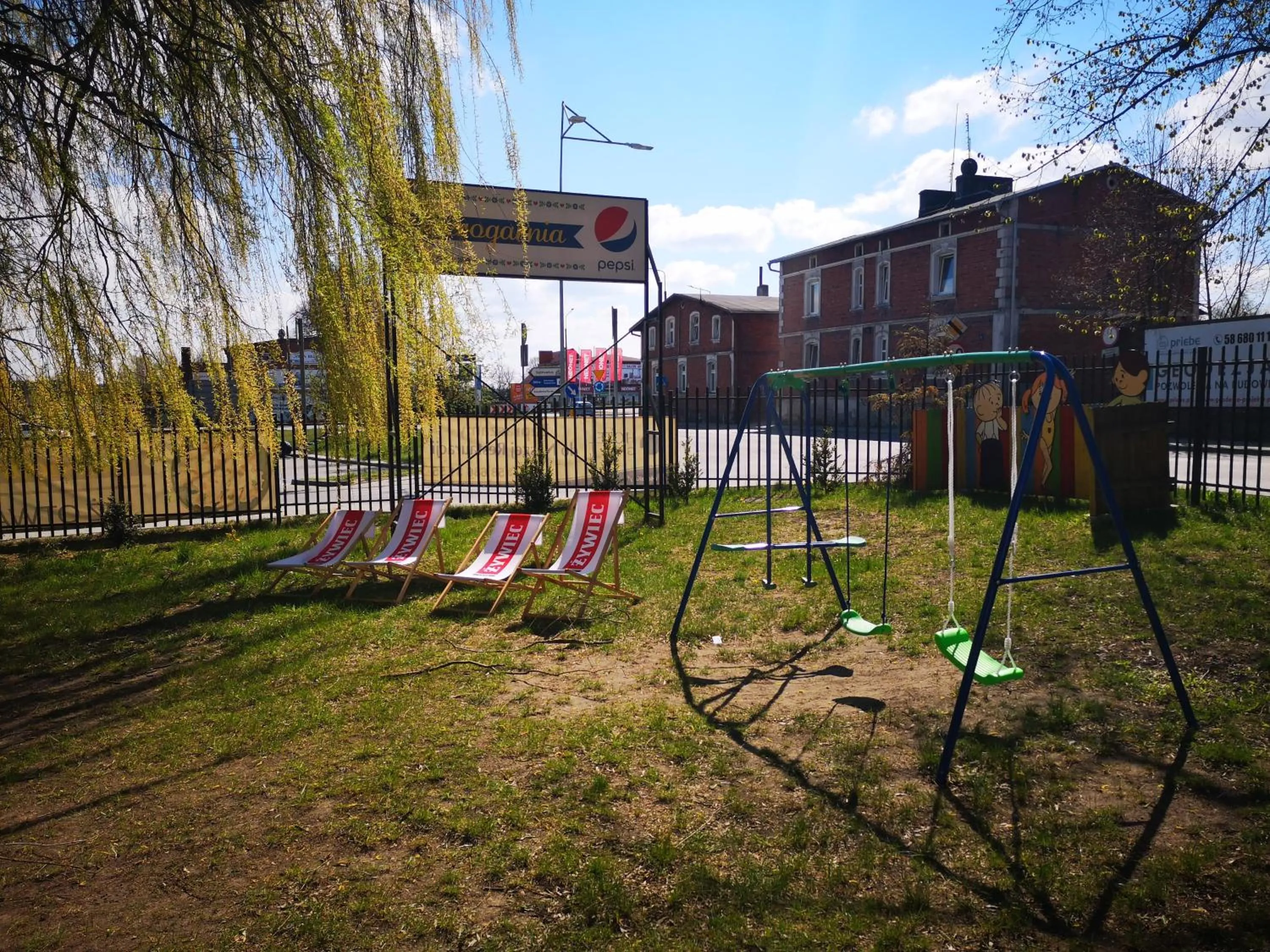Garden in Hotel Gryf