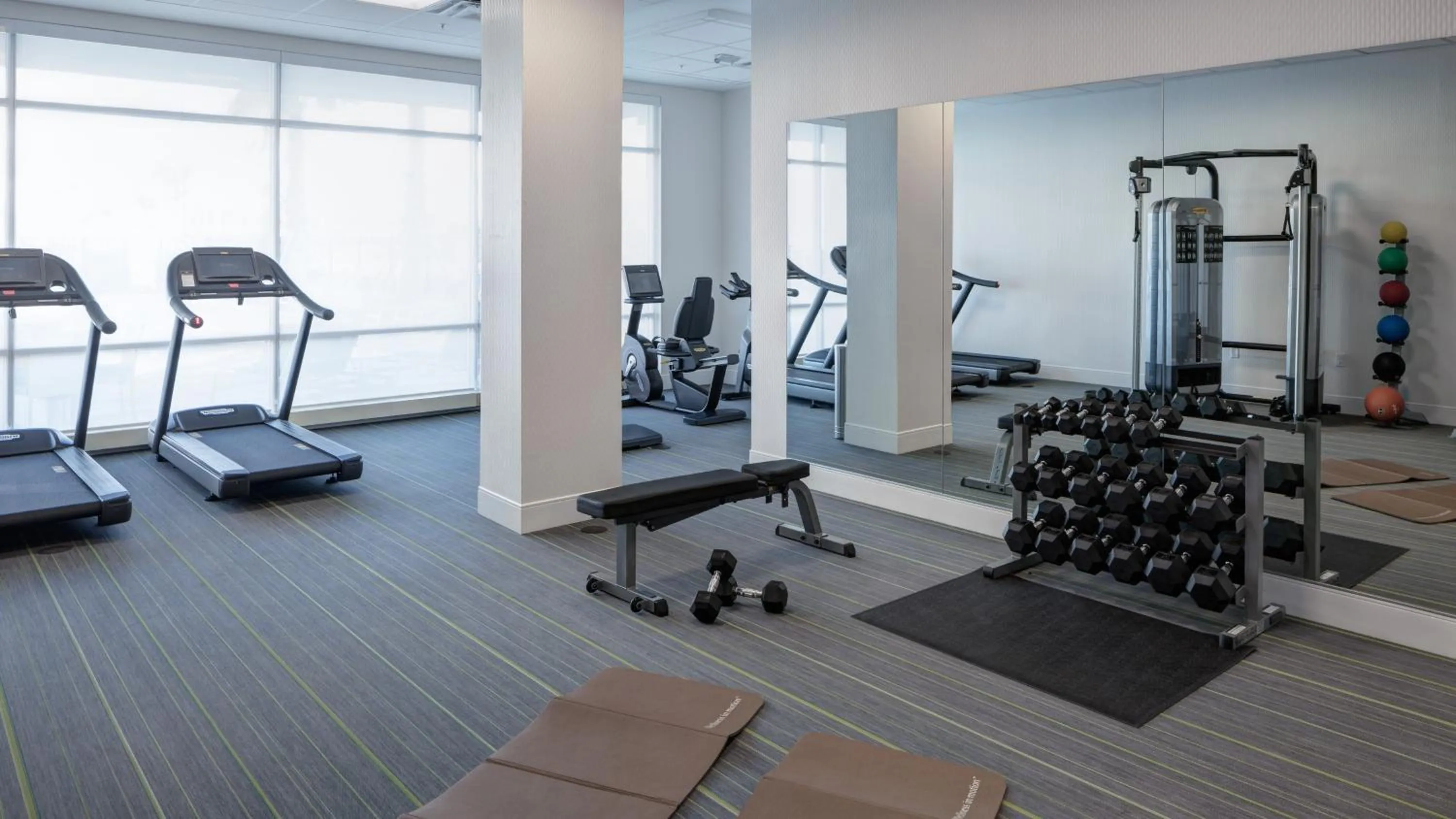 Fitness centre/facilities in Holiday Inn Express & Suites Orlando At SeaWorld by IHG - With Free Shuttle Service to SeaWorld Parks