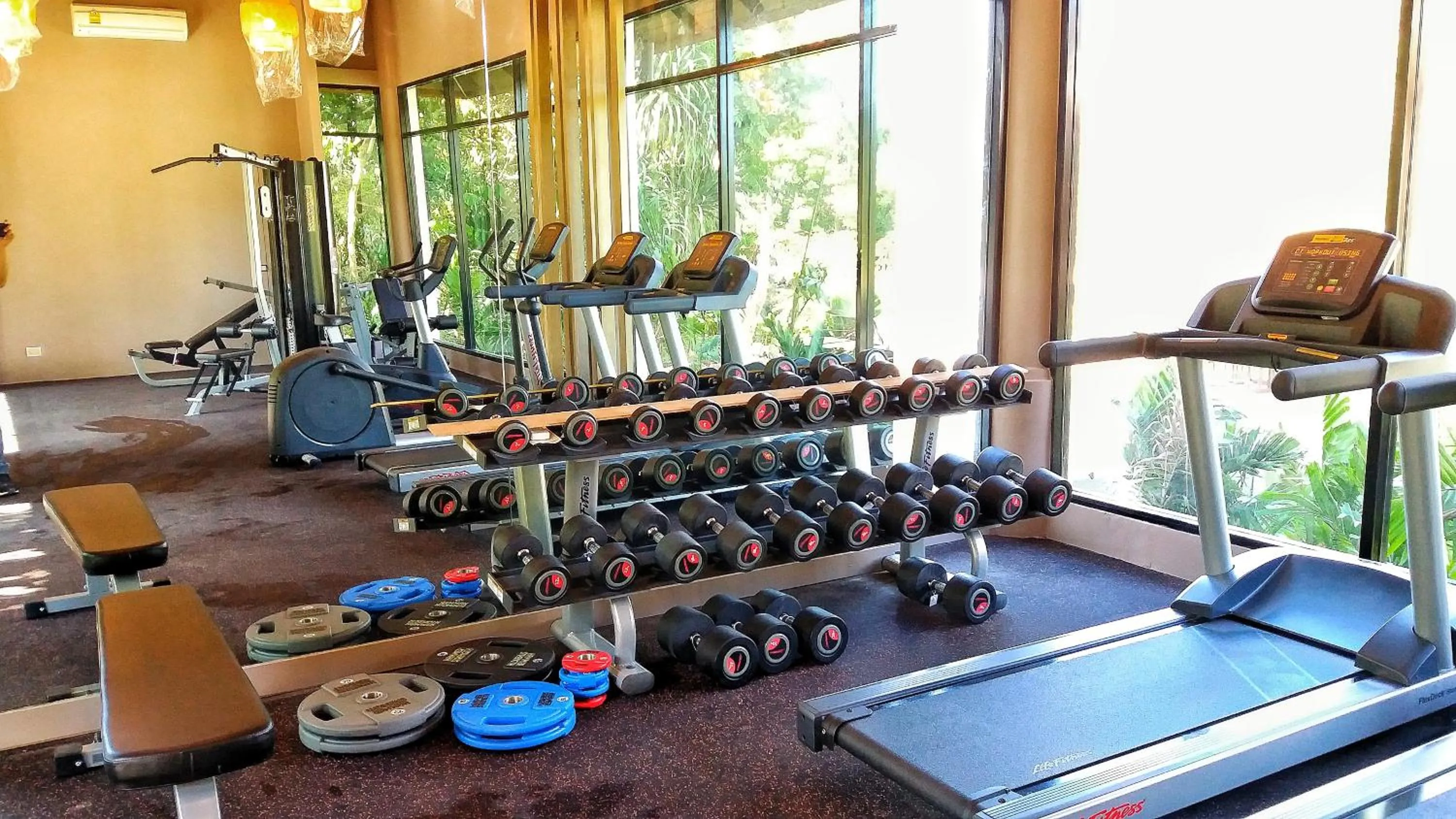 Fitness centre/facilities in The Series Resort Khaoyai