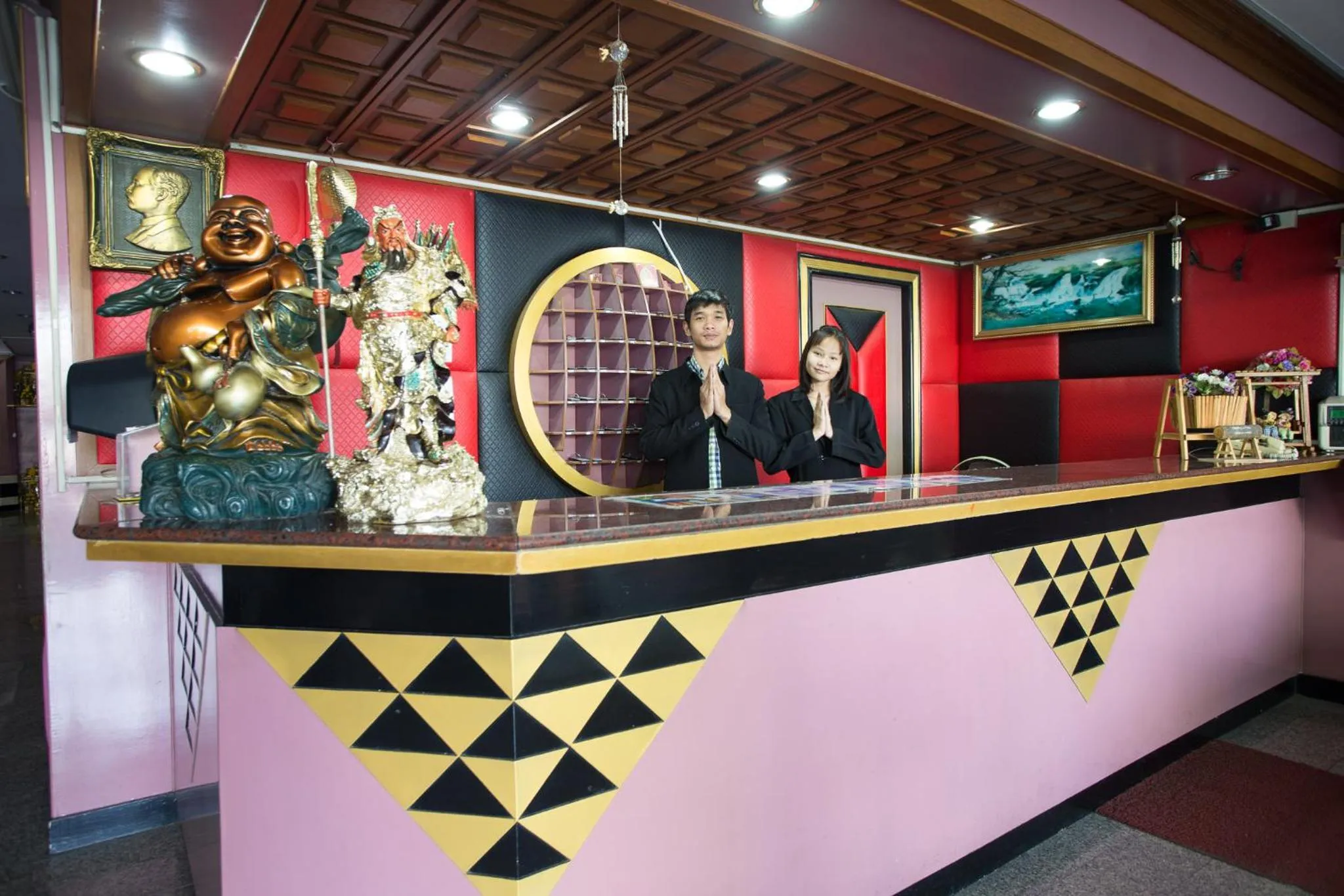 Staff in Grand Leo Hotel