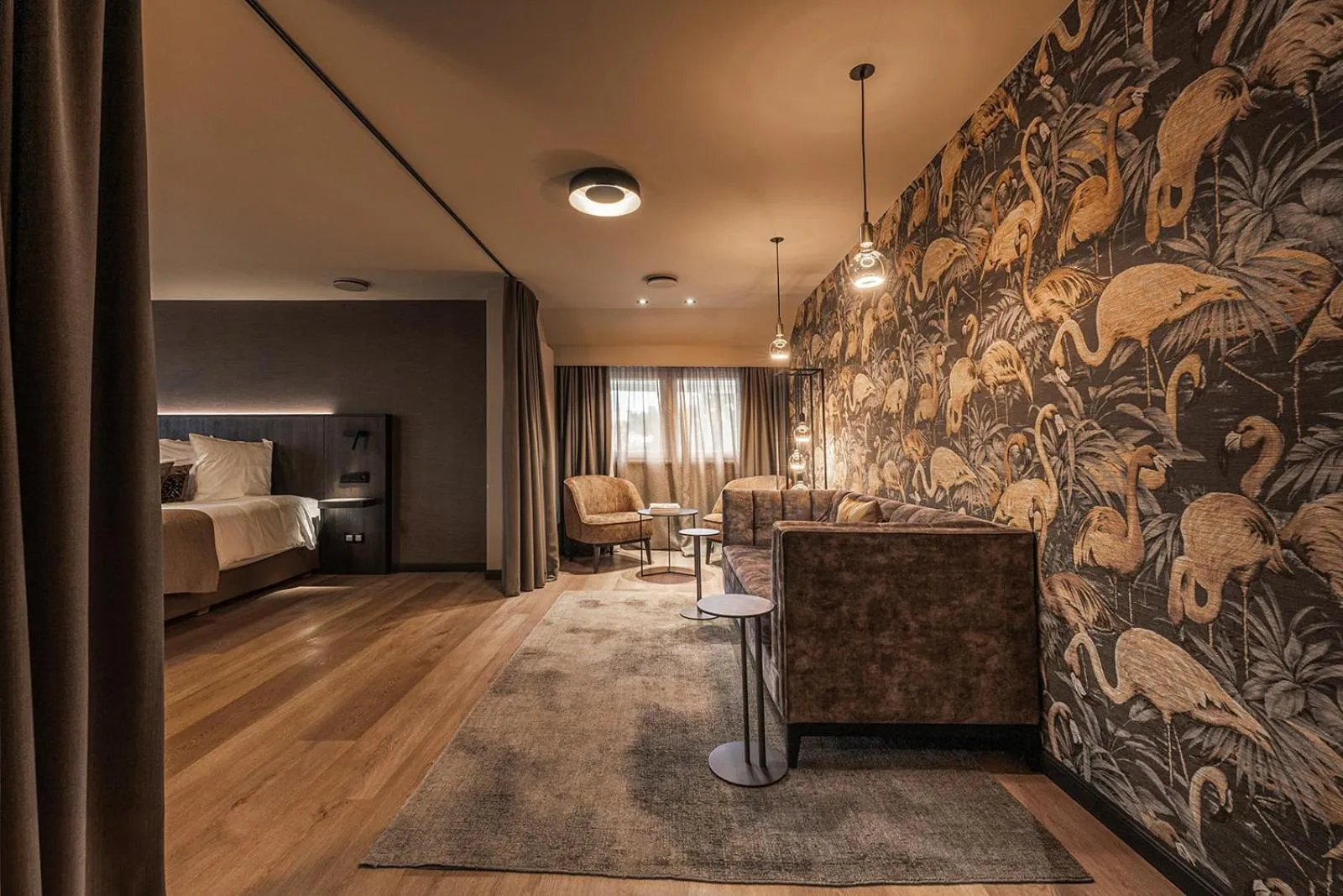 Seating area in Hotel Britannia