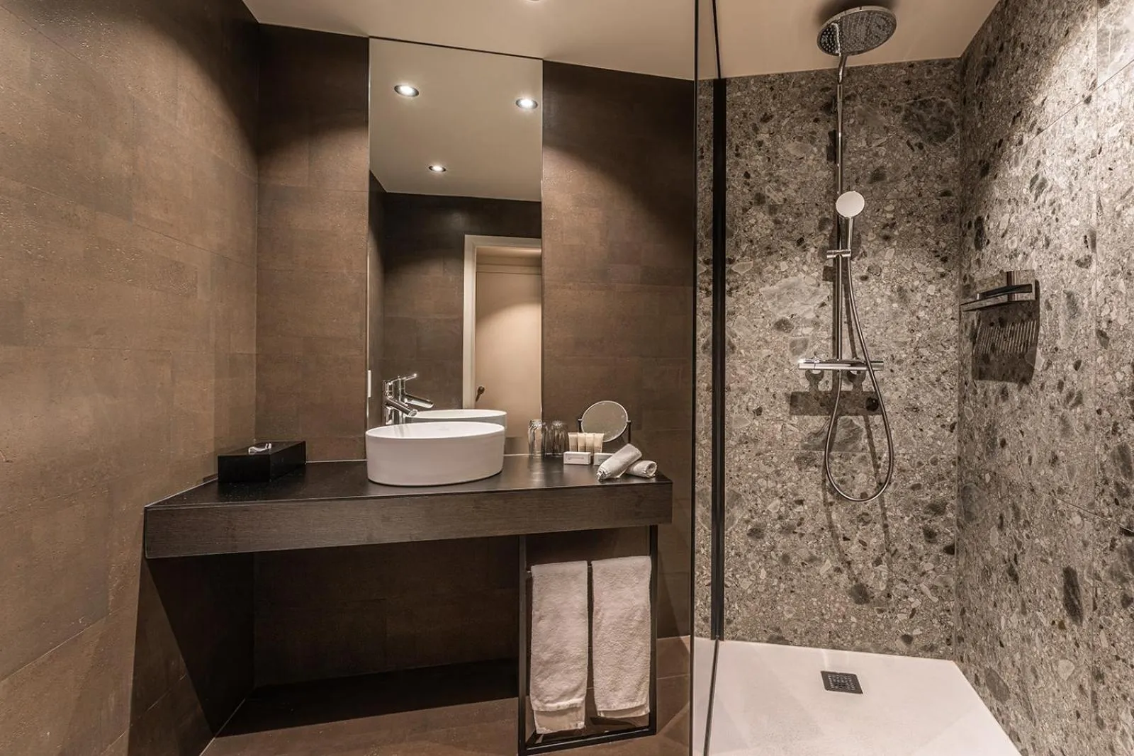 Shower in Hotel Britannia