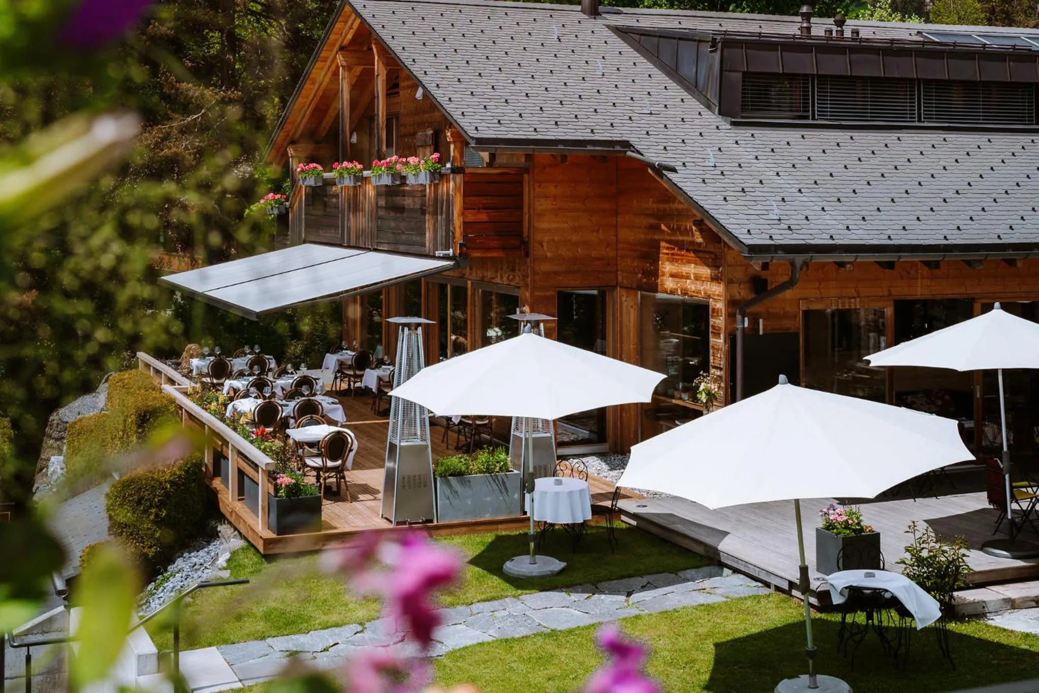 Patio in Les Mazots du Clos