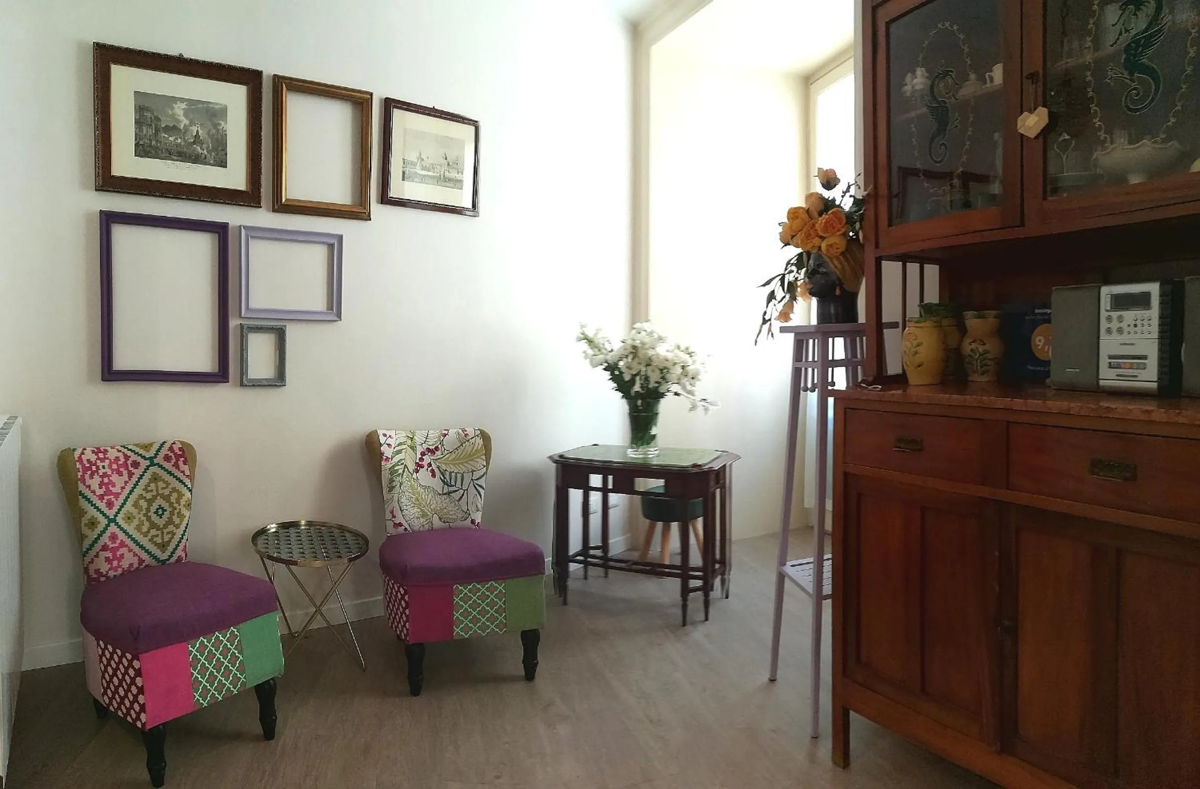 Living room in Persiane al Cassaro
