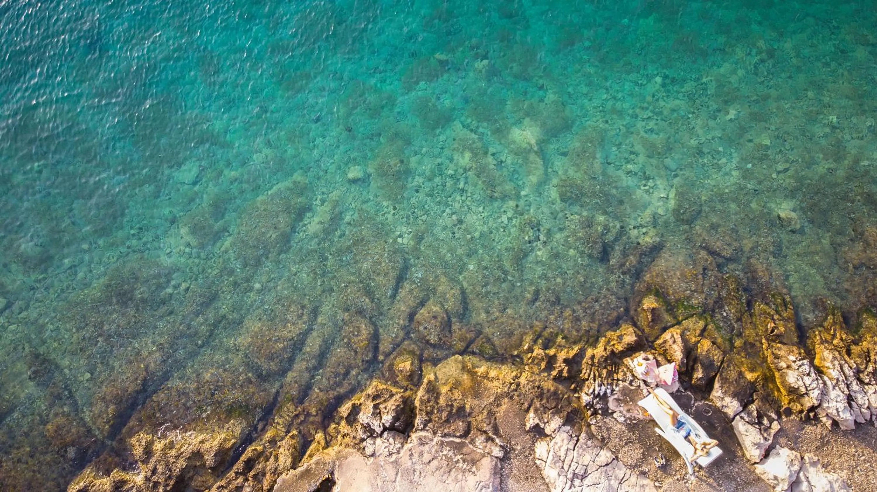 Beach in Aminess Younique Liburna Hotel