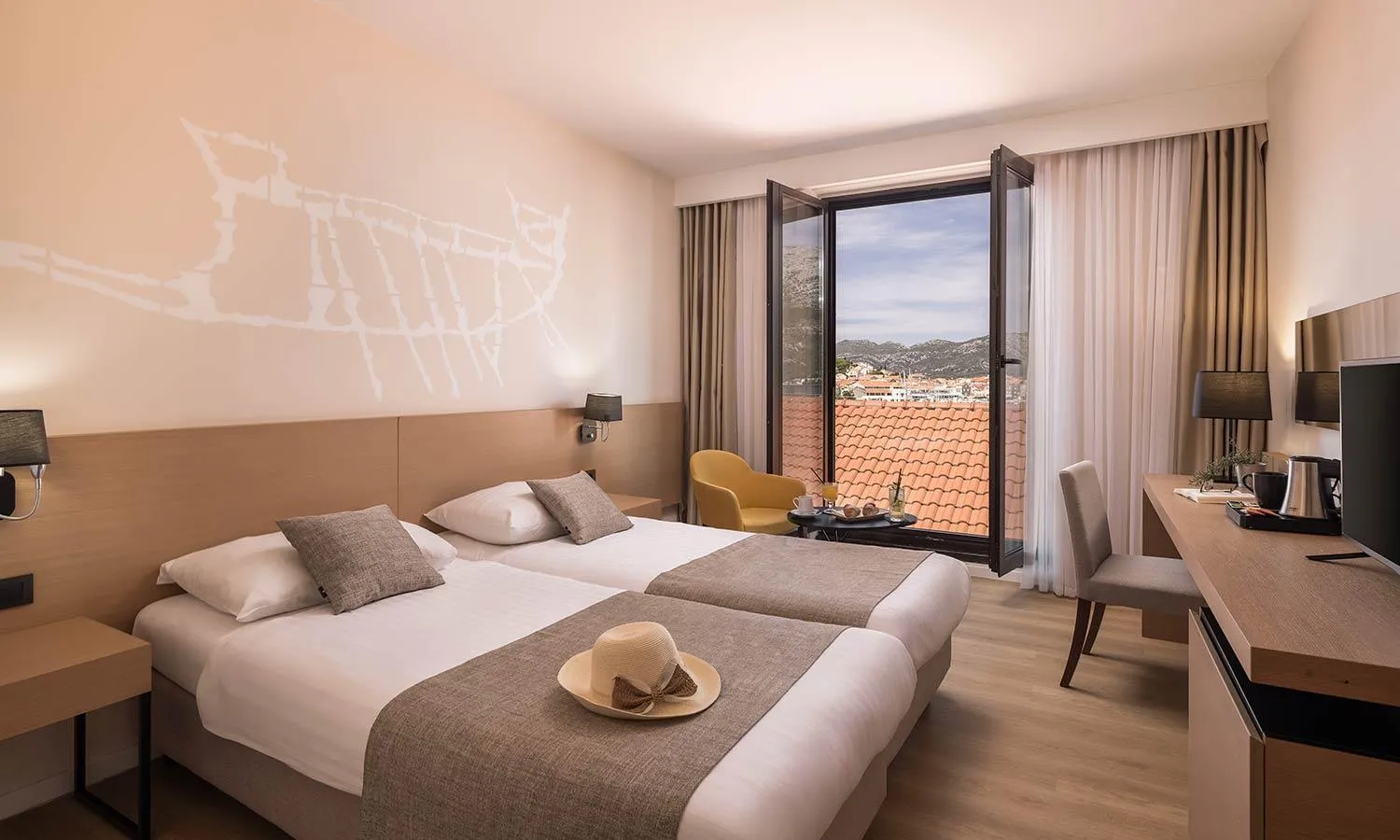 Bed in Aminess Younique Liburna Hotel