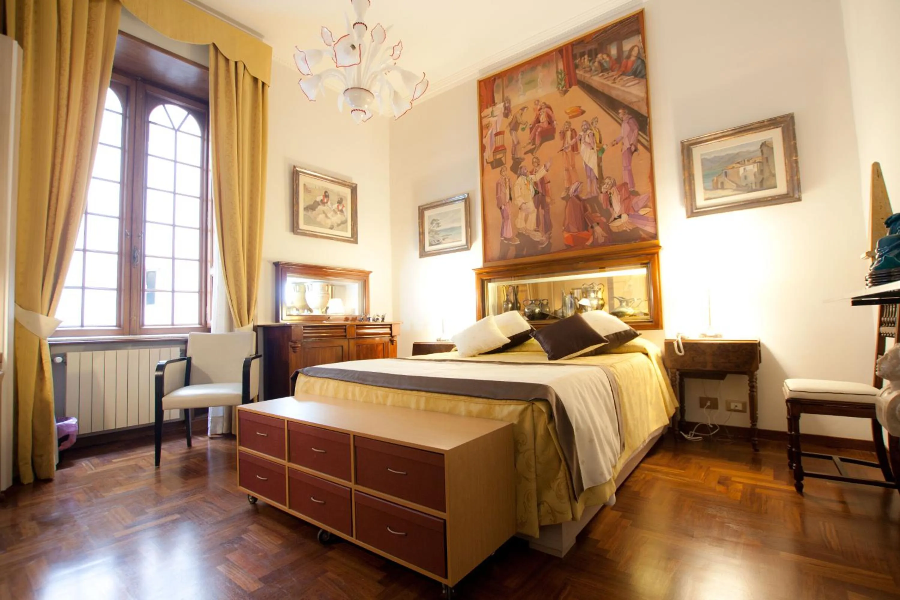 Photo of the whole room in Guesthouse Borromeo Roma