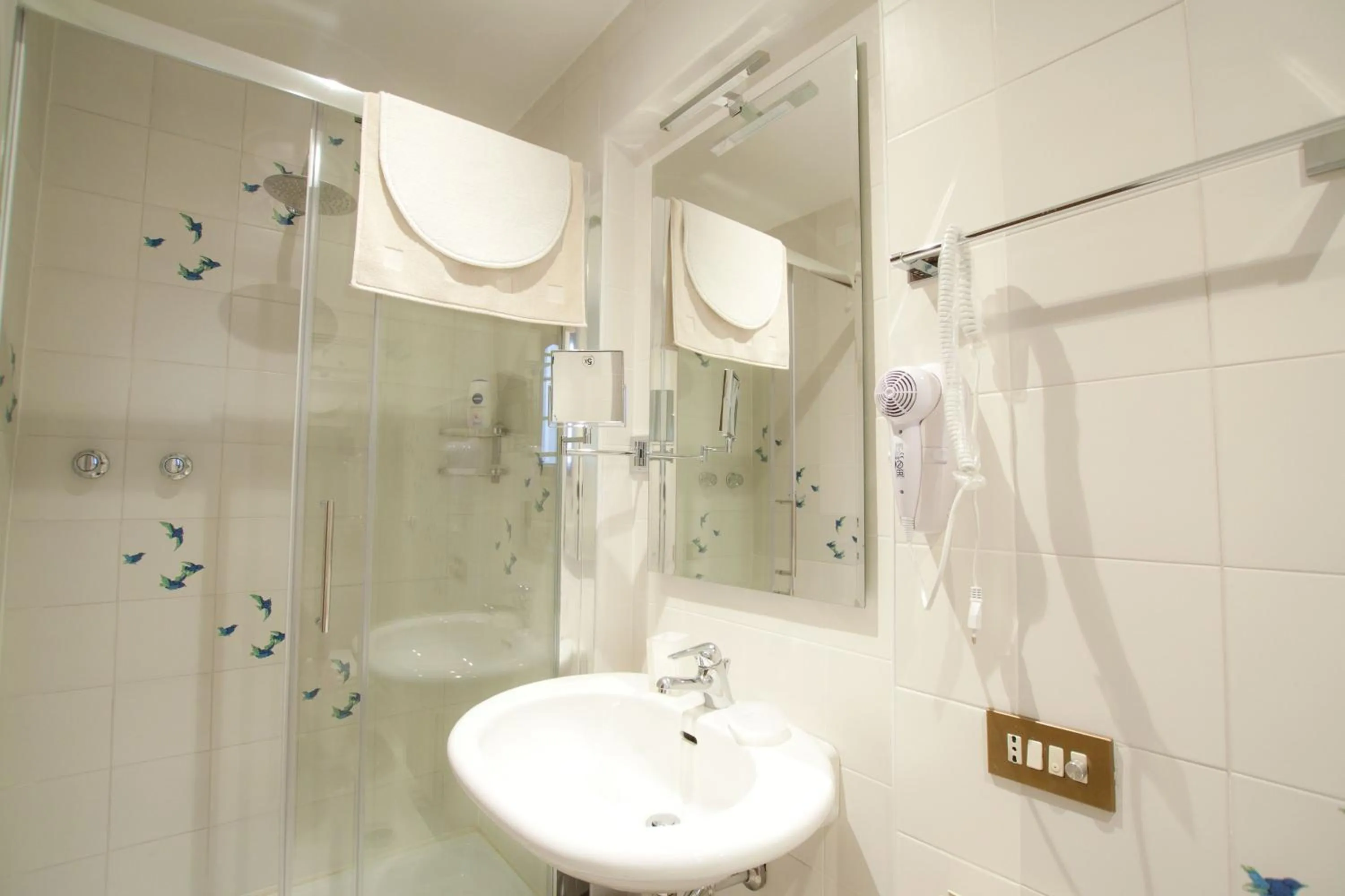 Bathroom in Guesthouse Borromeo Roma