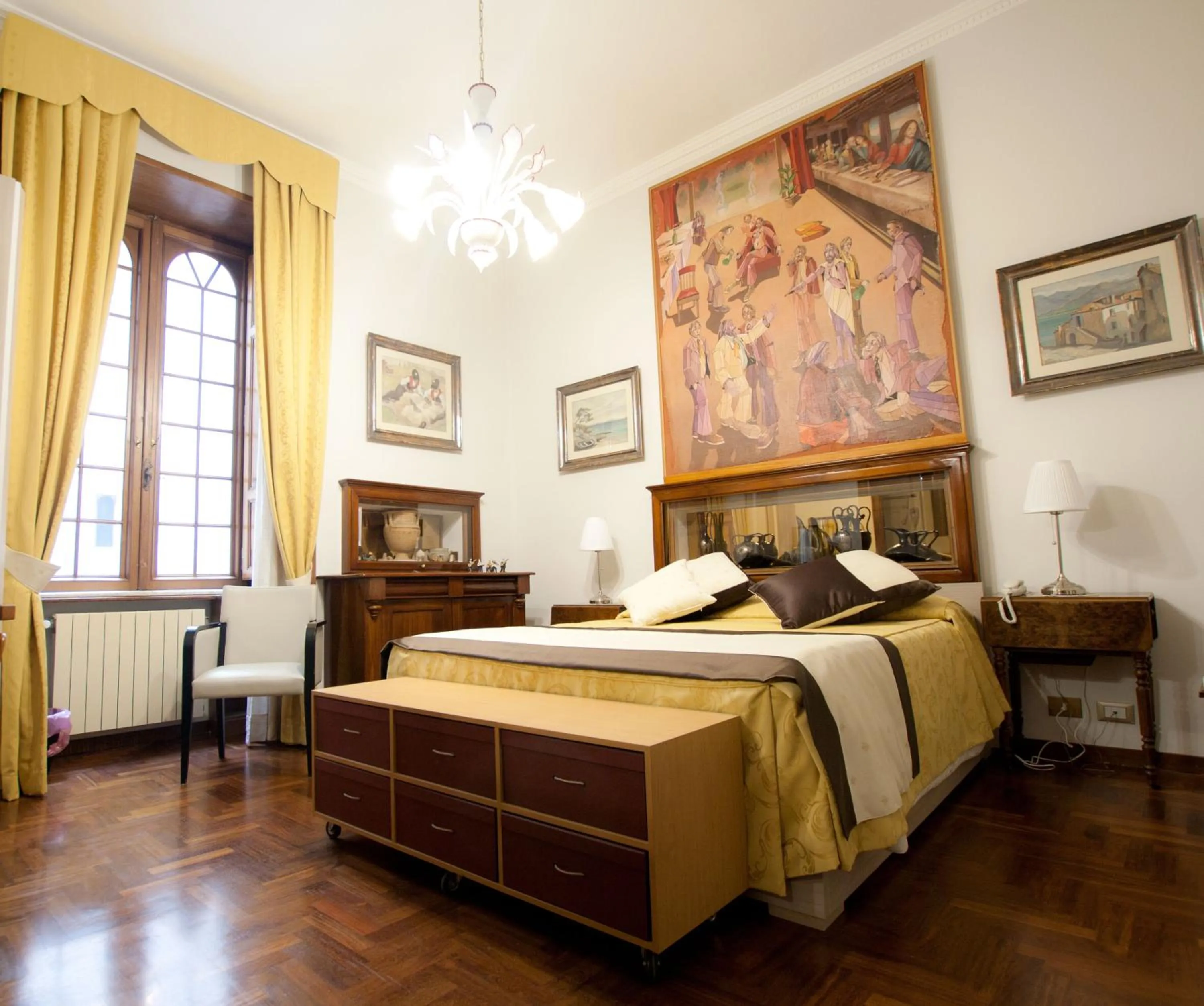 Photo of the whole room in Guesthouse Borromeo Roma