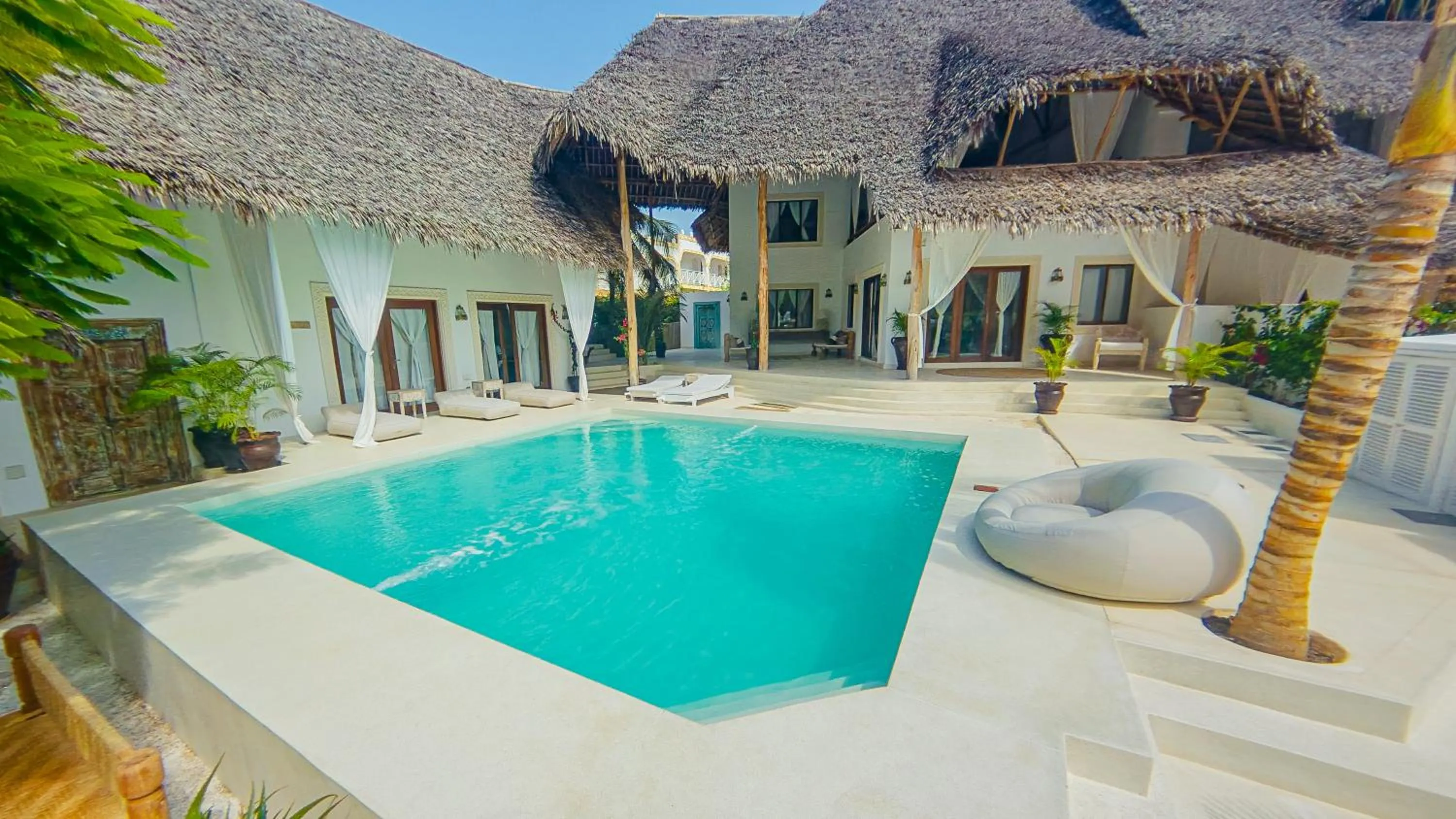 Pool view in Alawi Home