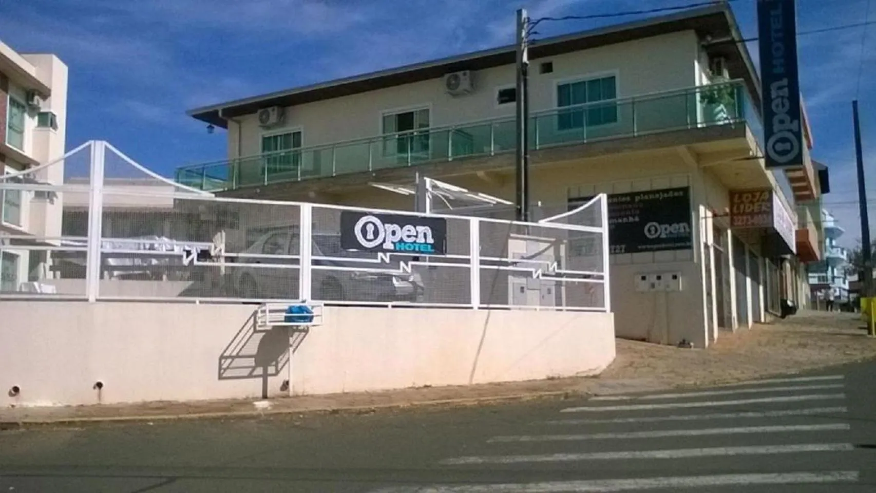 Facade/entrance in Open Hotel