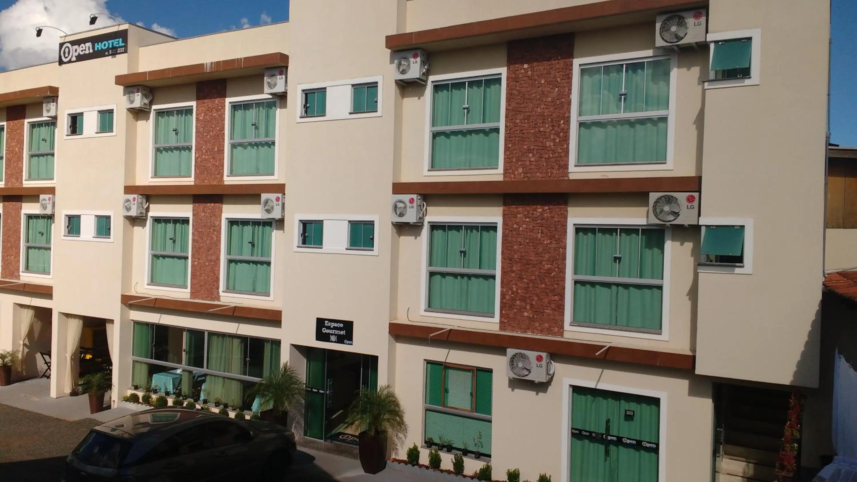 Property building in Open Hotel