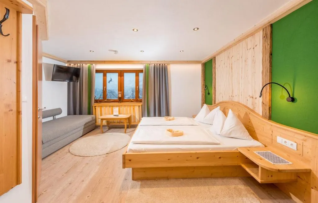 Bed in Das kleine Bio Hotel Tiefenbach