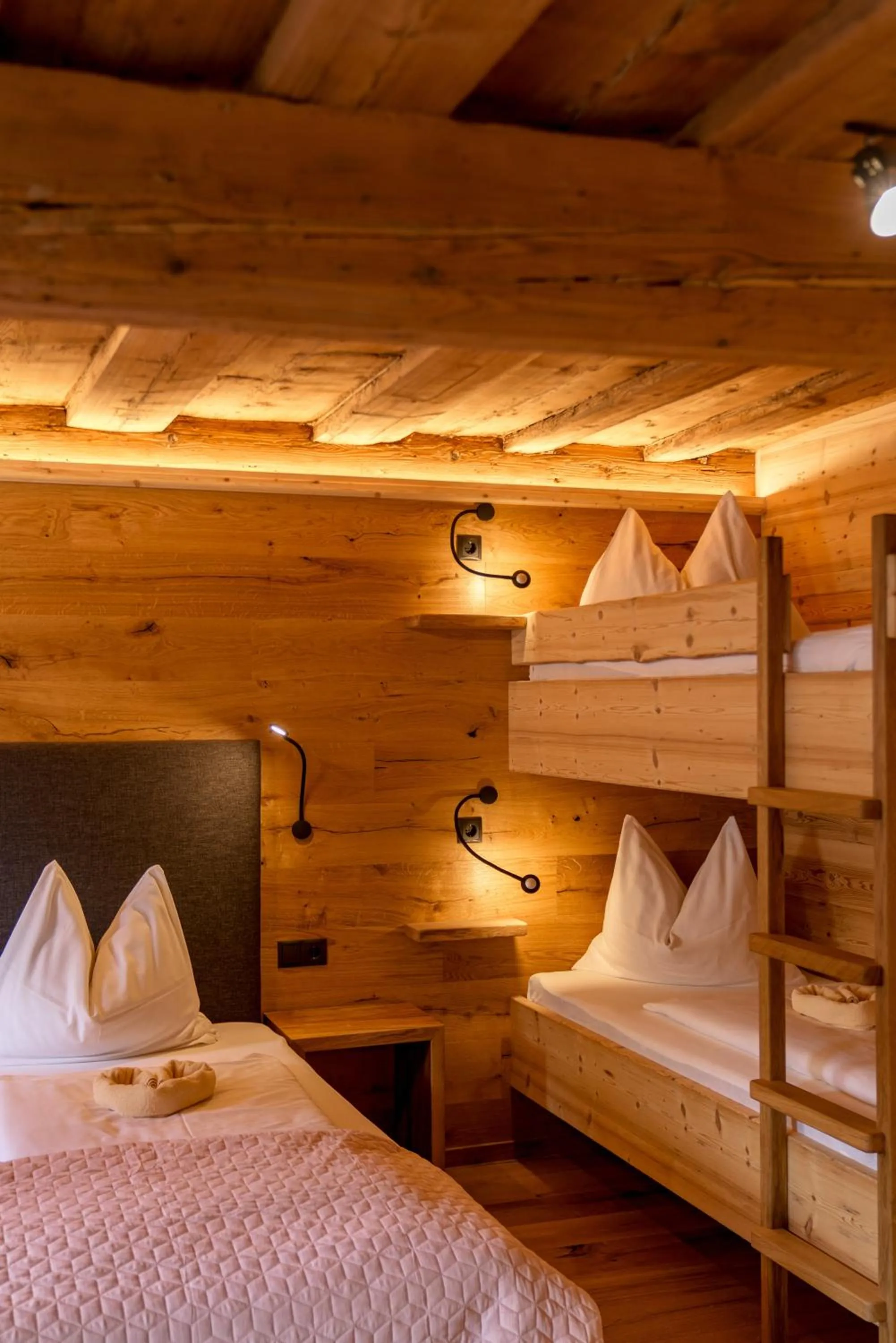 Bed in Das kleine Bio Hotel Tiefenbach