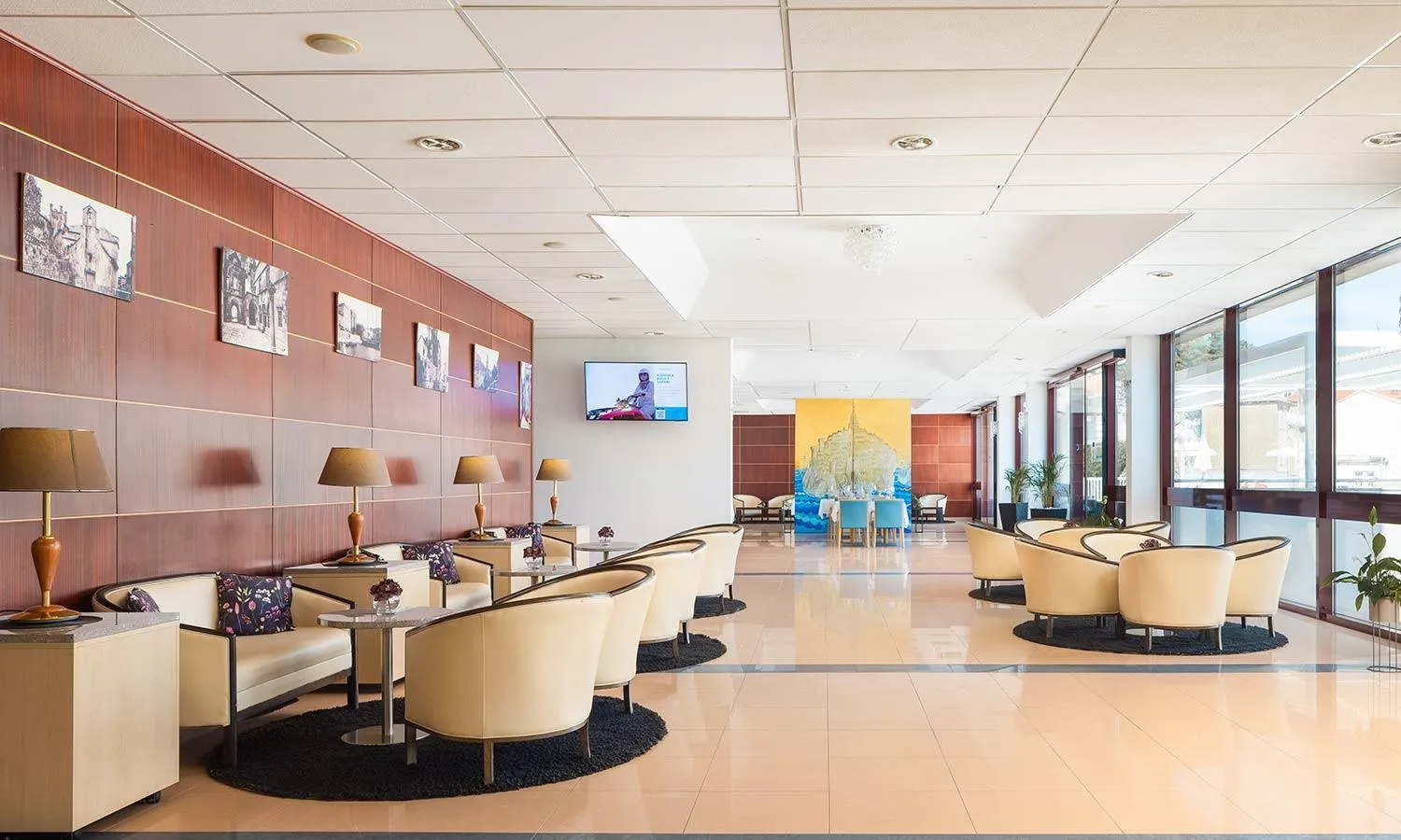 Communal lounge/ TV room in Marko Polo Maradiso Hotel by Aminess