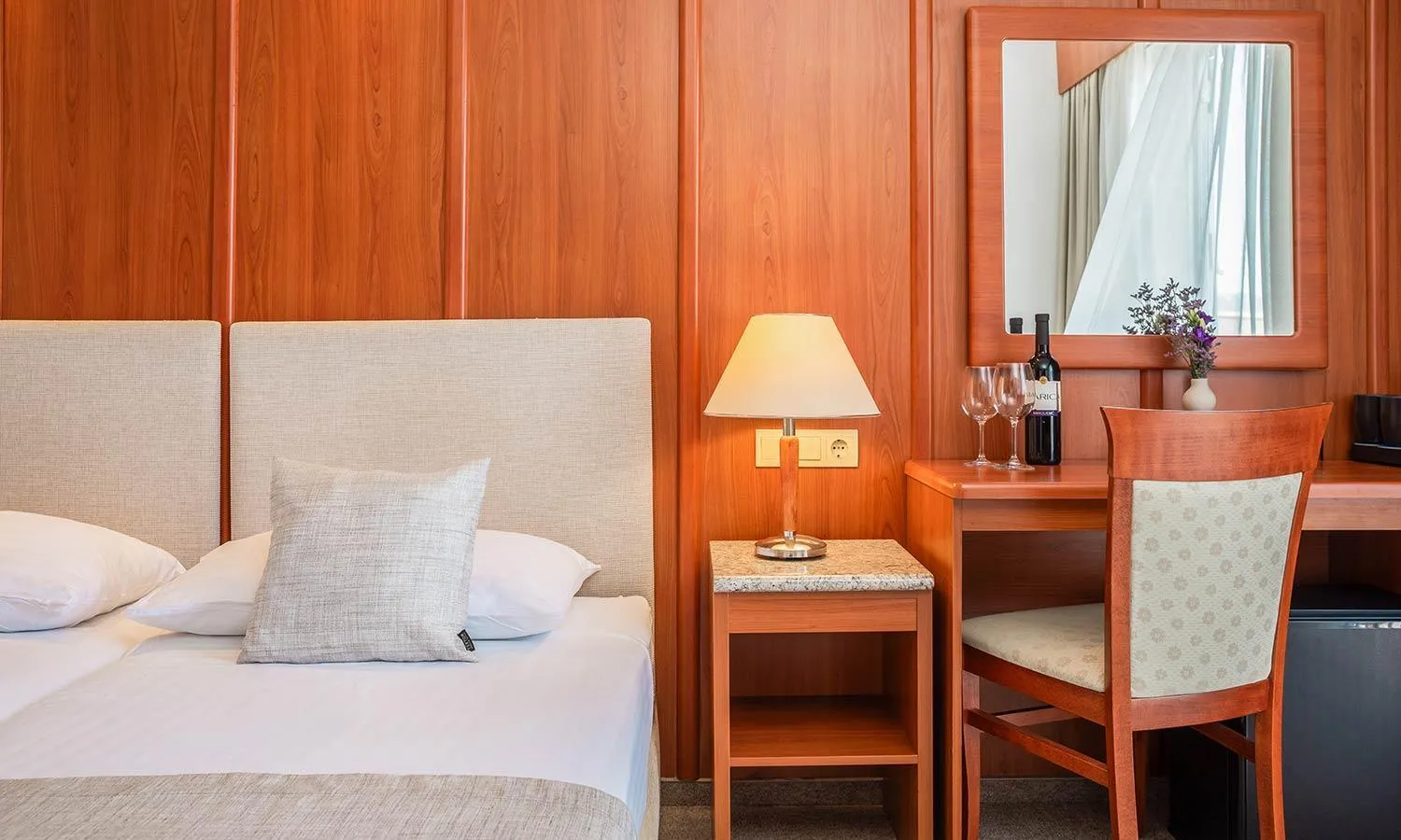 Bed in Marko Polo Maradiso Hotel by Aminess